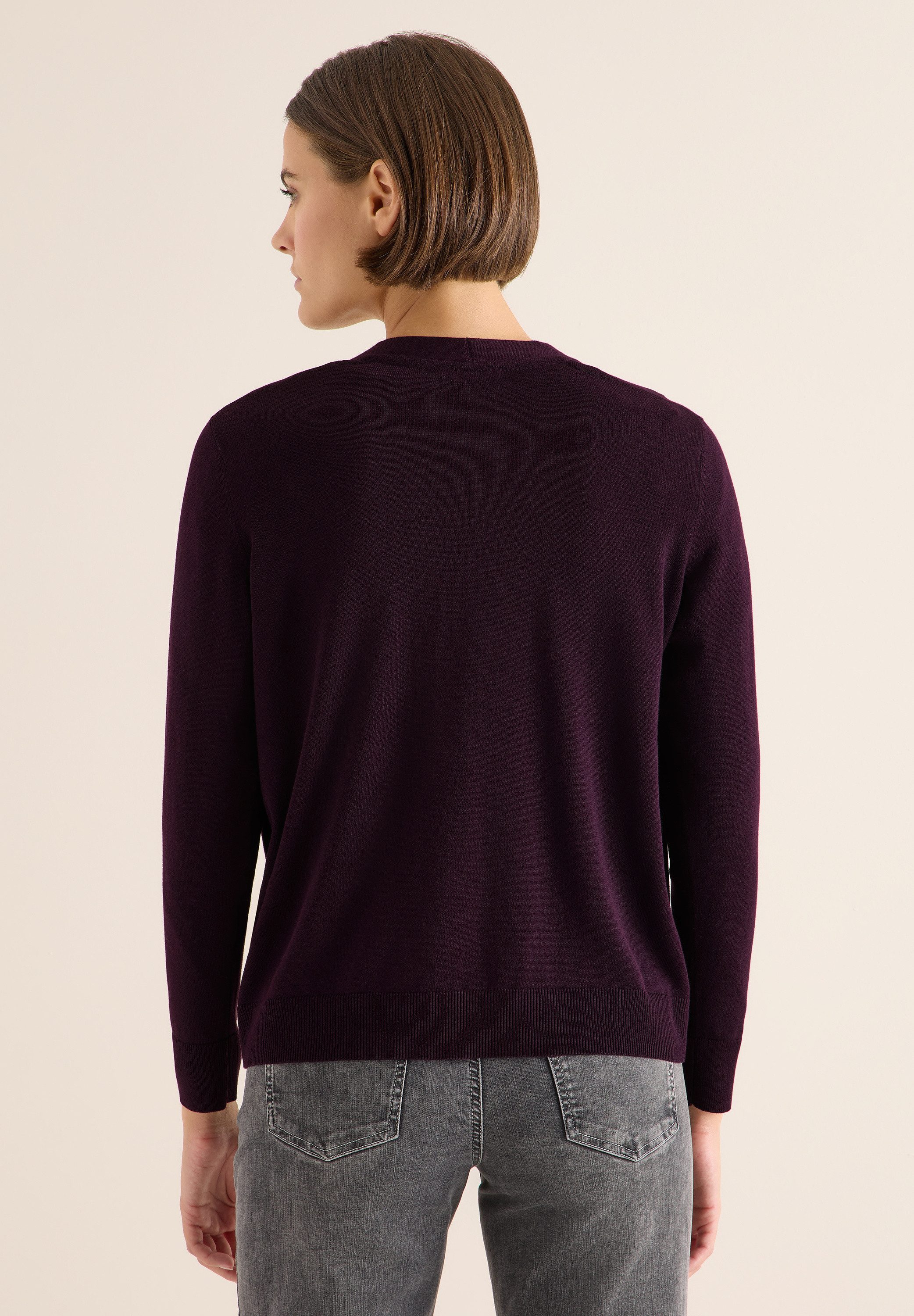 CECIL Cardigan aus Baumwolle mit Stretchanteil