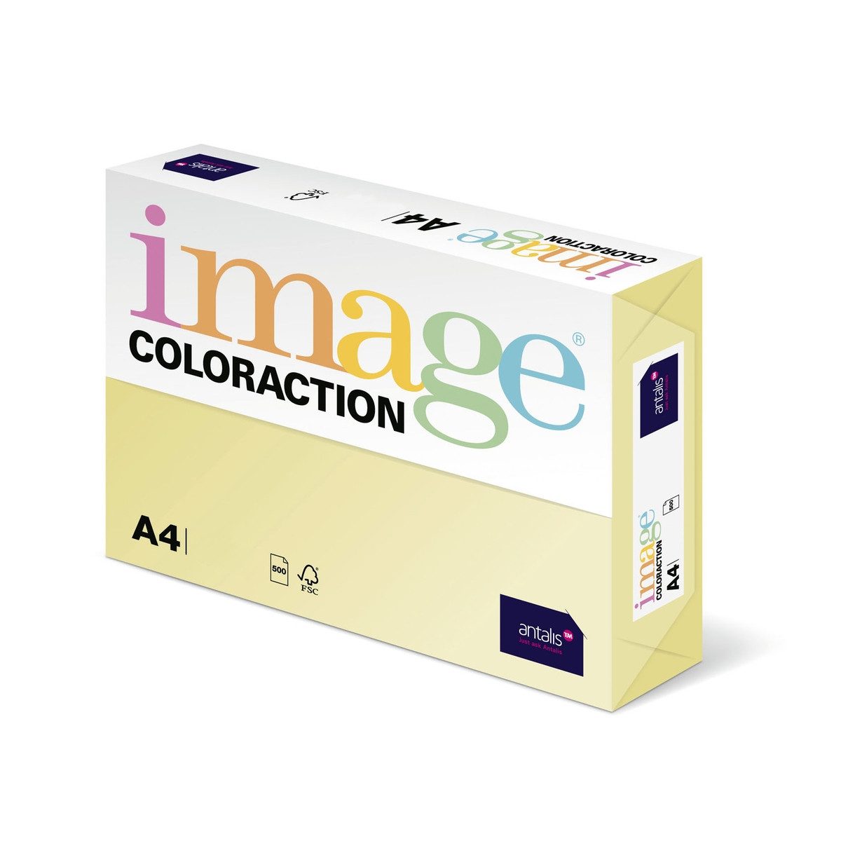 ANTALIS Kopierpapier Kopierpapier image COLORACTION 160g/m² elfenbein DIN A4 250 Blatt