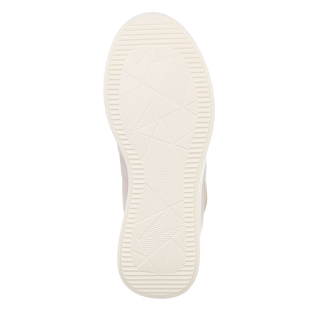 Ital-Design Damen Low-Top Freizeit Sneaker (88577418) Keilabsatz/Wedge Sneakers Low in Beige – Bild 3 von 5