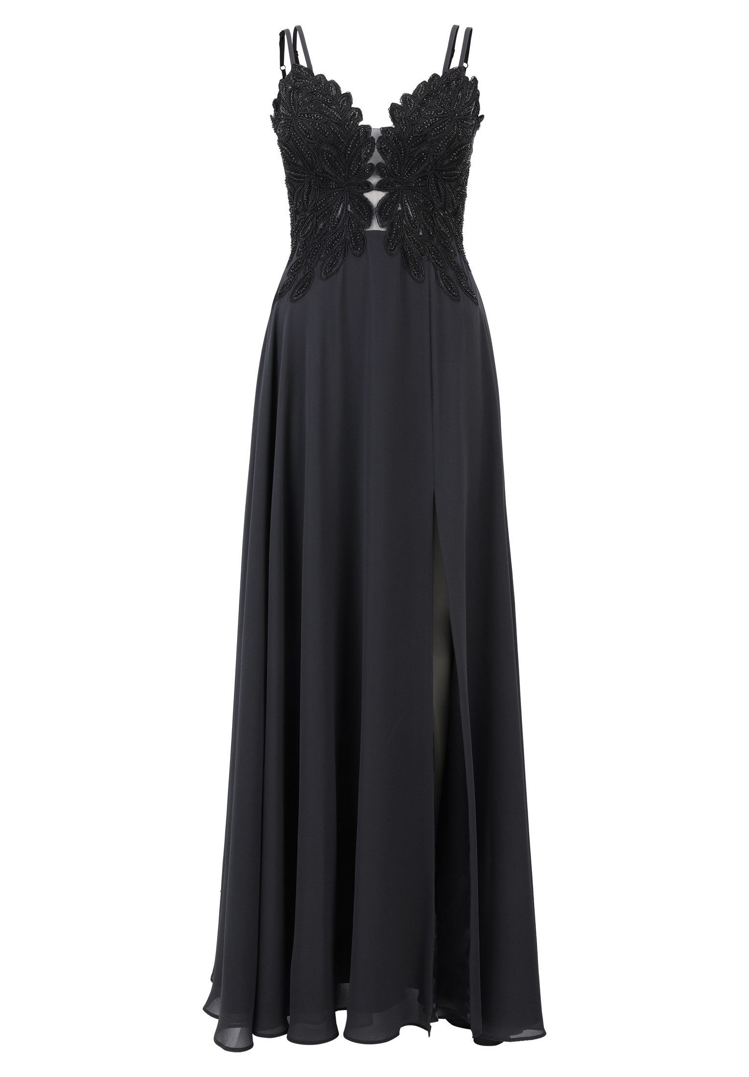 Vera Mont Abendkleid Kleid Lang ohne Arm