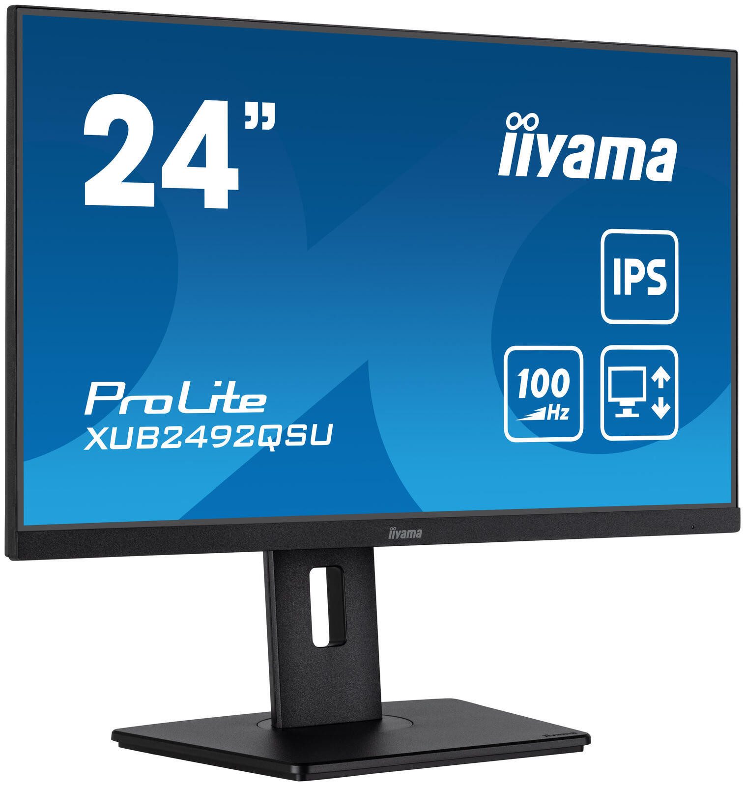 Iiyama iiyama ProLite XUB2492QSU-B1 TFT-Monitor (1920 x 1080, 0,5 ms Reaktionszeit, 100 Hz, IPS Panel)
