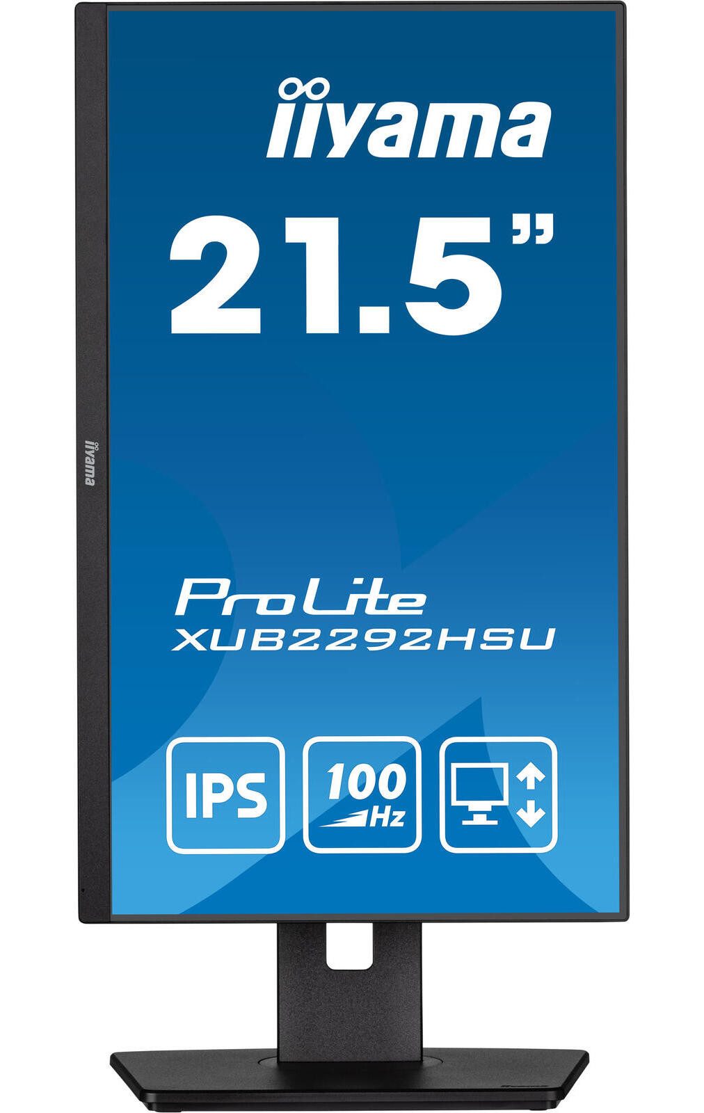 Iiyama iiyama ProLite XUB2292HSU-B6 TFT-Monitor (1.920 x 1.080 Full HD, 0,40 ms Reaktionszeit, 100 Hz, IPS)