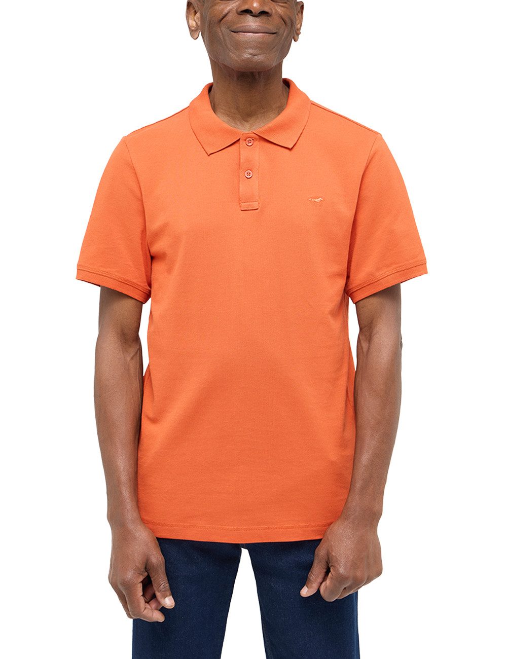 MUSTANG Poloshirt Style Palco mit Logo-Stickerei günstig online kaufen