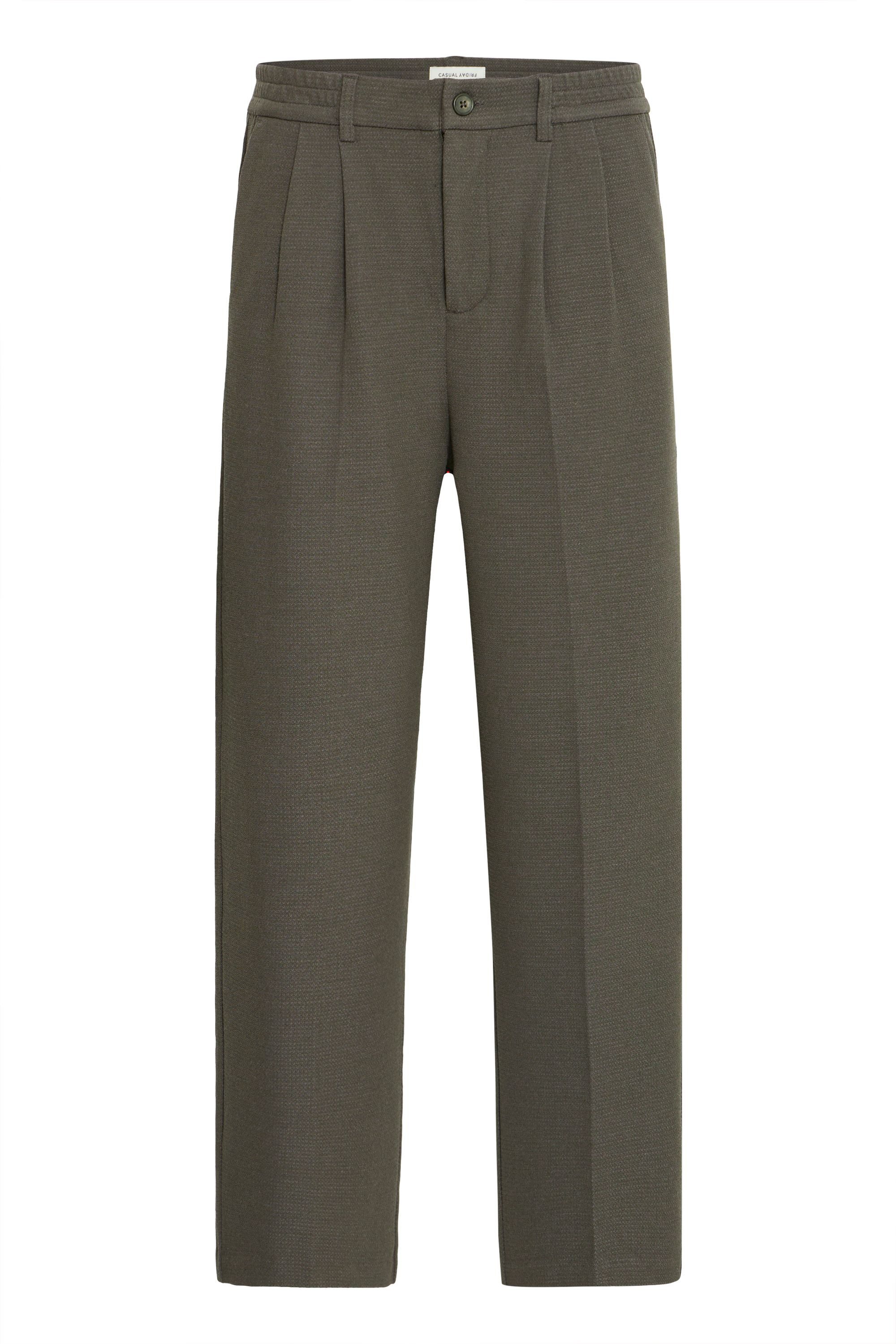 Casual Friday Chinohose CFGrant Lässige Vintage Stoffhose mit Bundfalten günstig online kaufen
