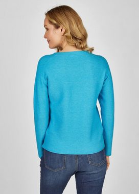 Rabe Strickpullover -  Pullover Premium Basic - Blue Romance