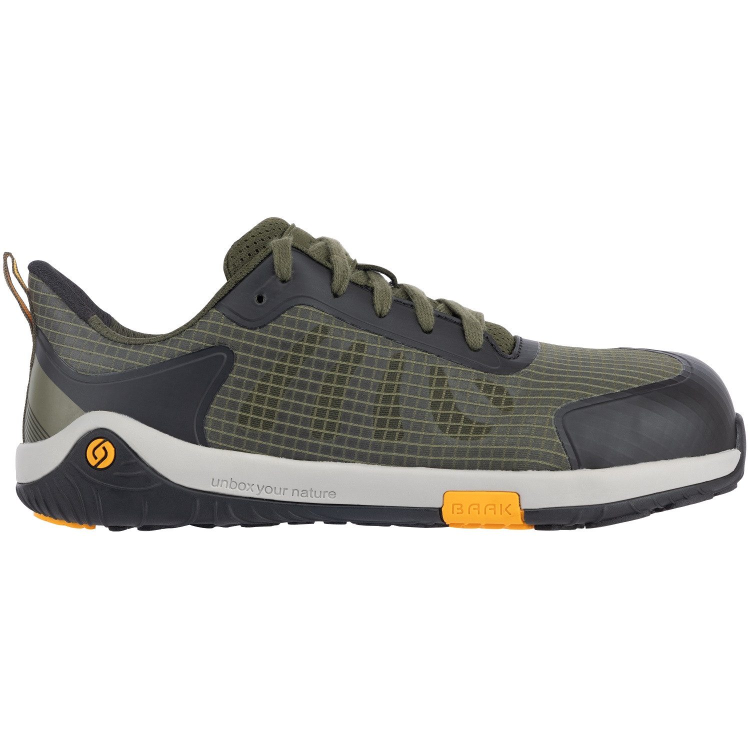 Baak Barfuß Sicherheitshalbschuhe S1PS "PAN" Barefoot Sicherheitsschuh