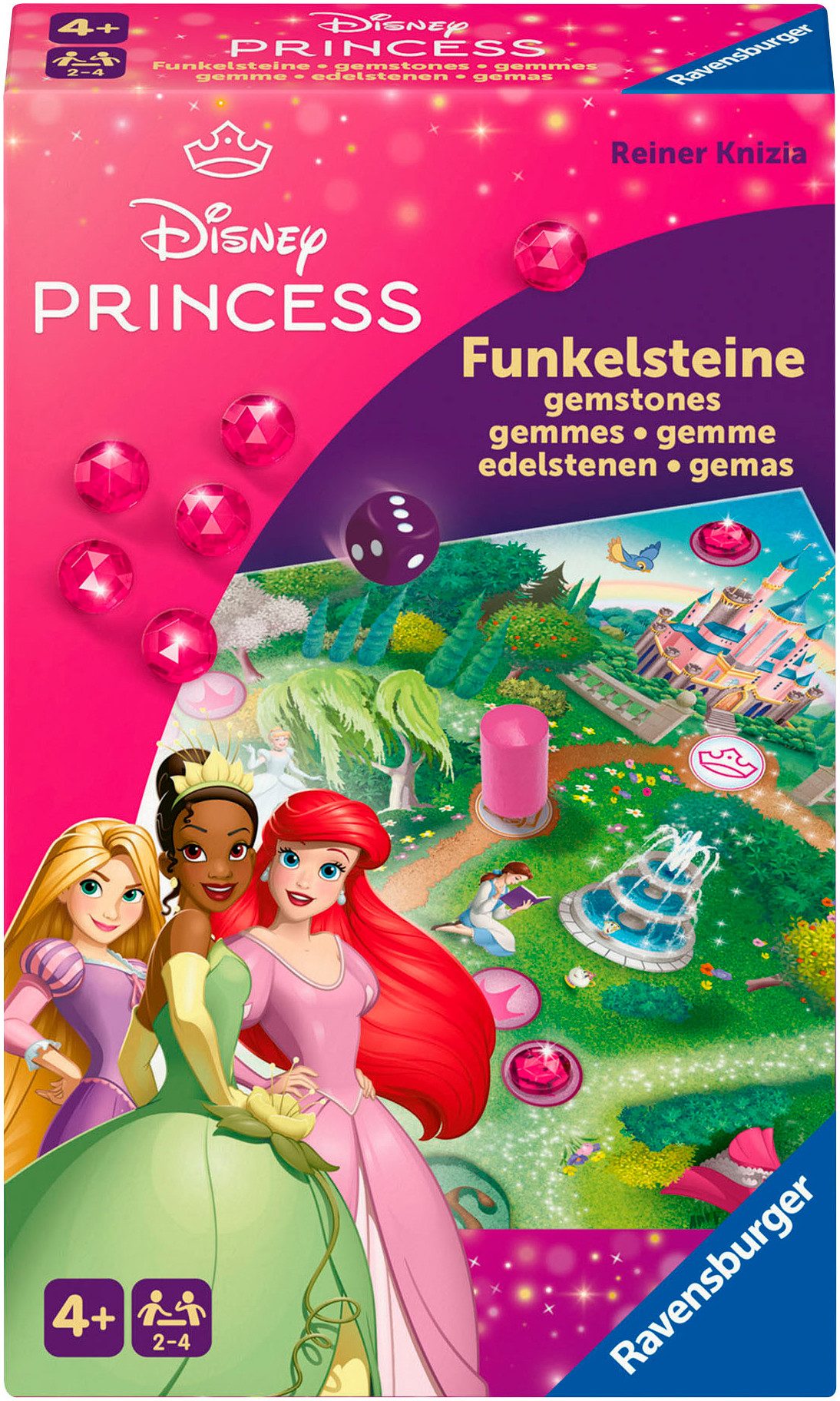 Ravensburger Spiel Disney Princess: Funkelsteine, Kinderspiel, Made in Europe