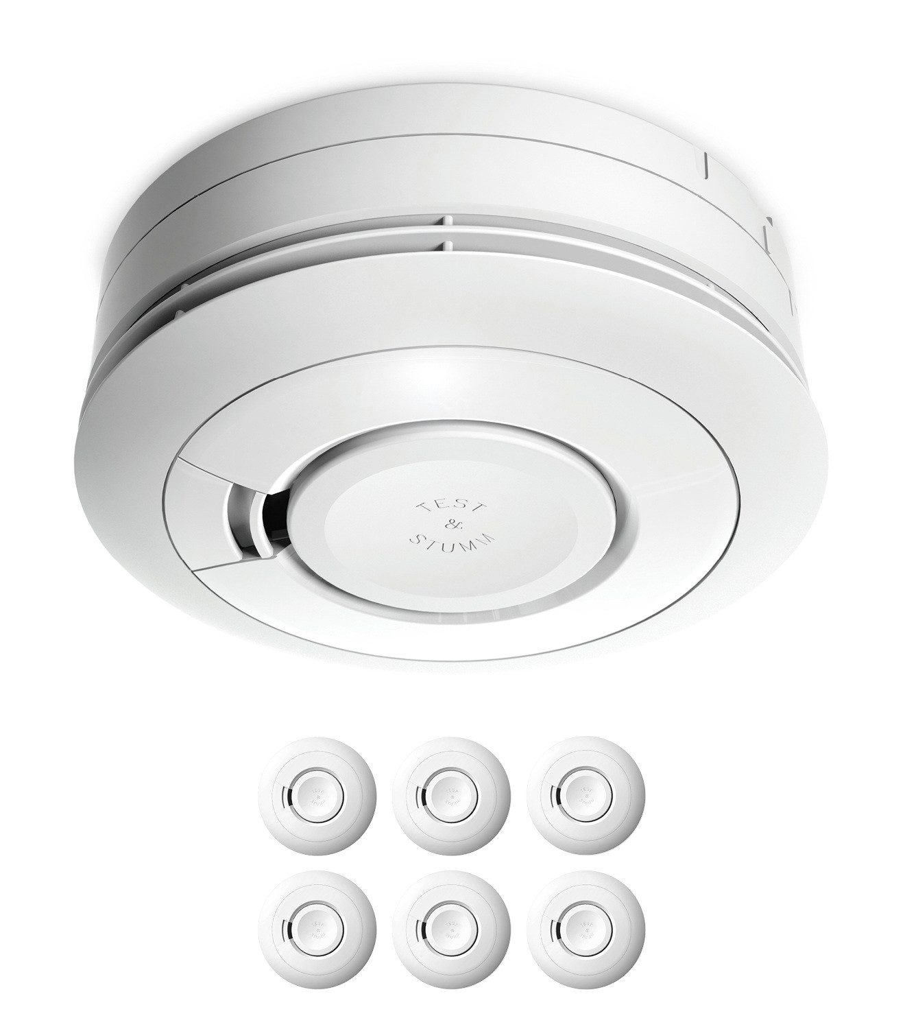 Ei Electronics 6x Ei Electronics Ei650 Rauchwarnmelder Rauchmelder 10 Jahres Batterie Rauchmelder