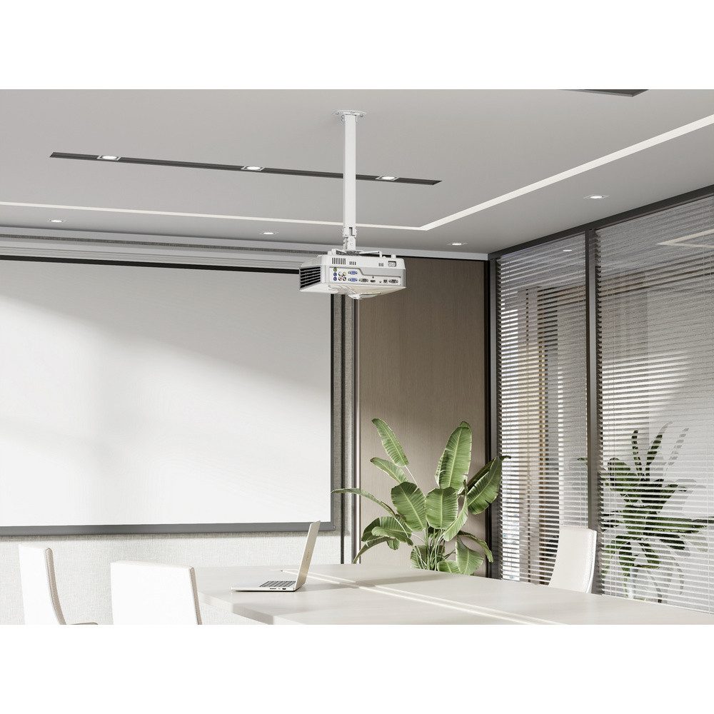REFLECTA Beamer-Deckenhalterung Reflecta Prometheus Beamer-Deckenhalterung Deckenhalter, Drehbar, Neig