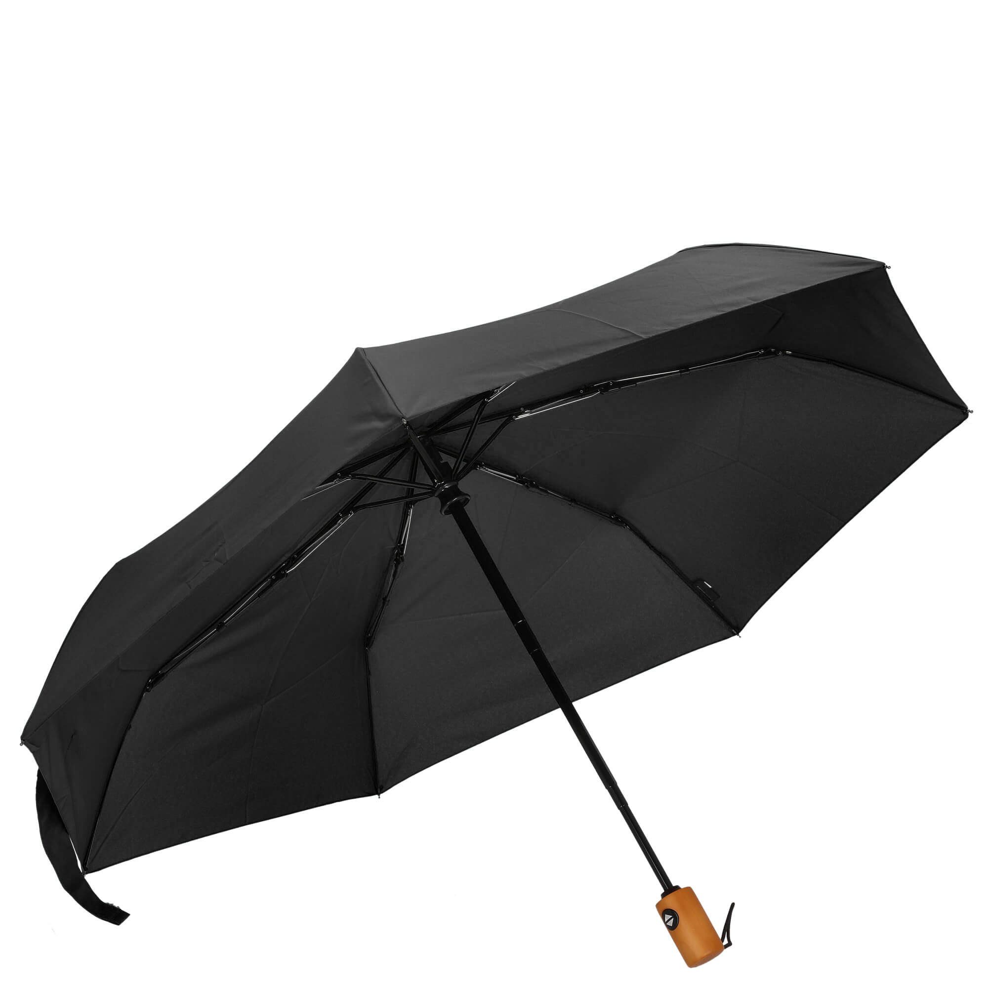 THE BRIDGE Taschenregenschirm Ombrelli Regenschirm black 96 cm 
