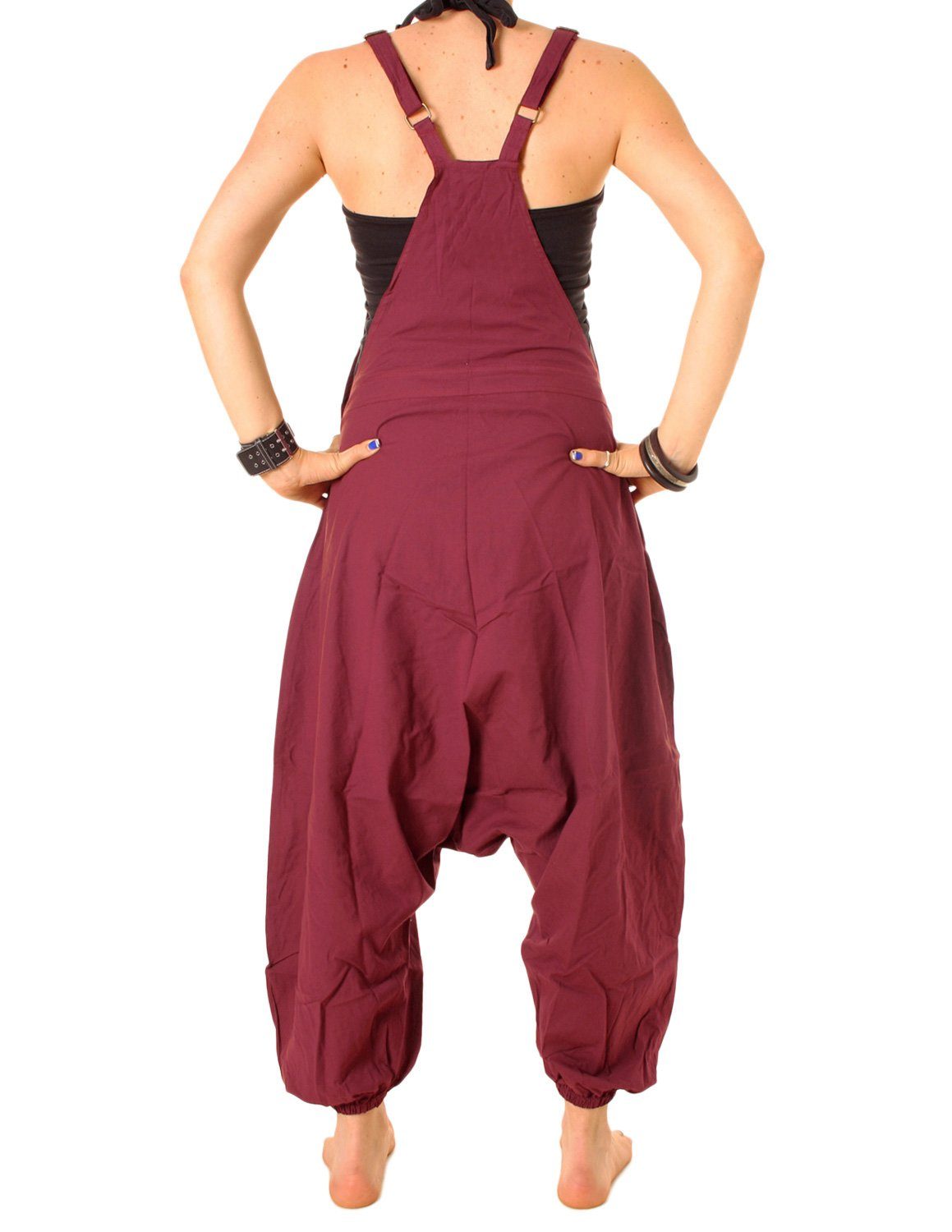 Vishes Latzhose Damen Sommer Hose Haremshose günstig online kaufen