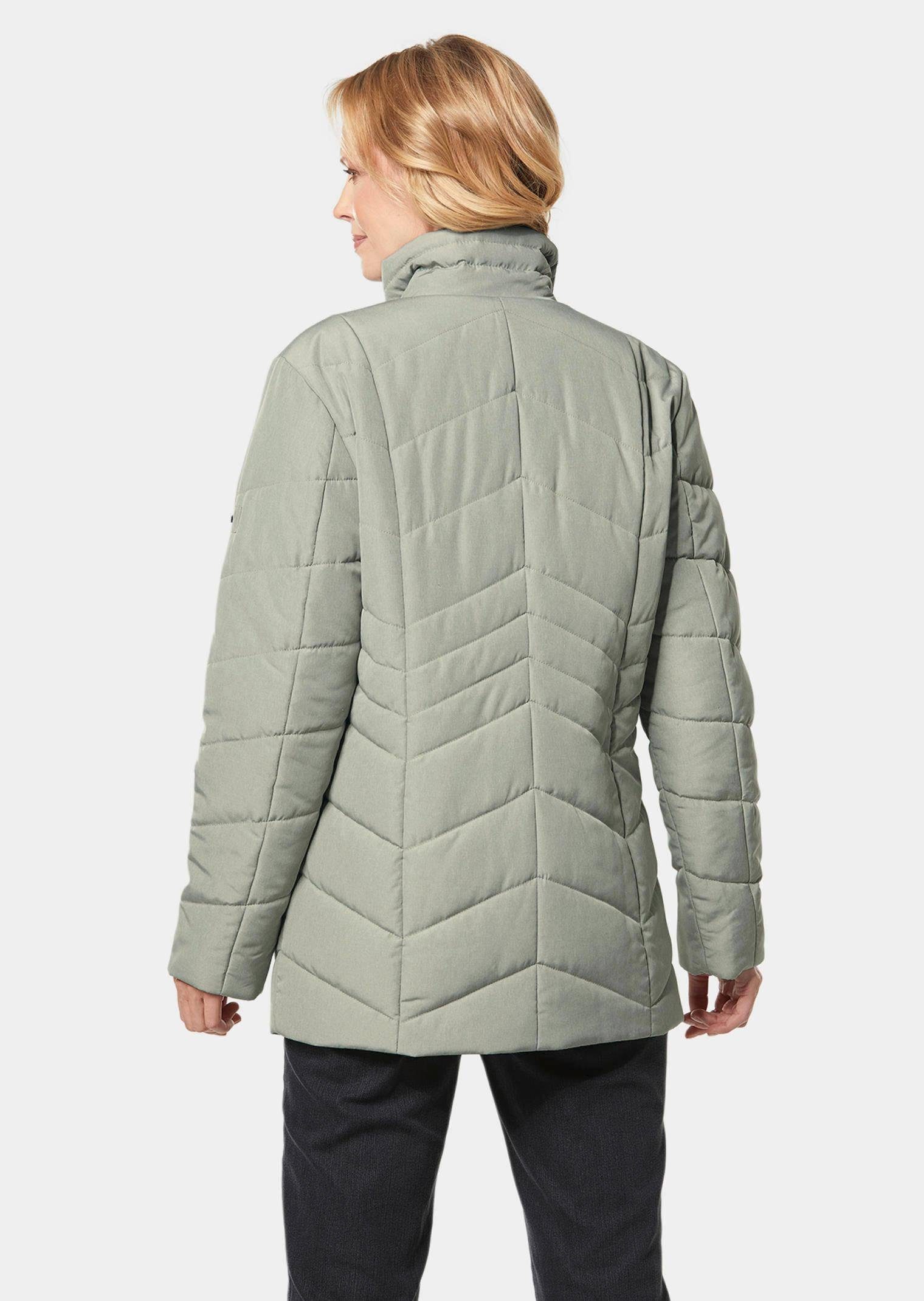 GOLDNER Steppjacke Warme Steppjacke in Jeansoptik