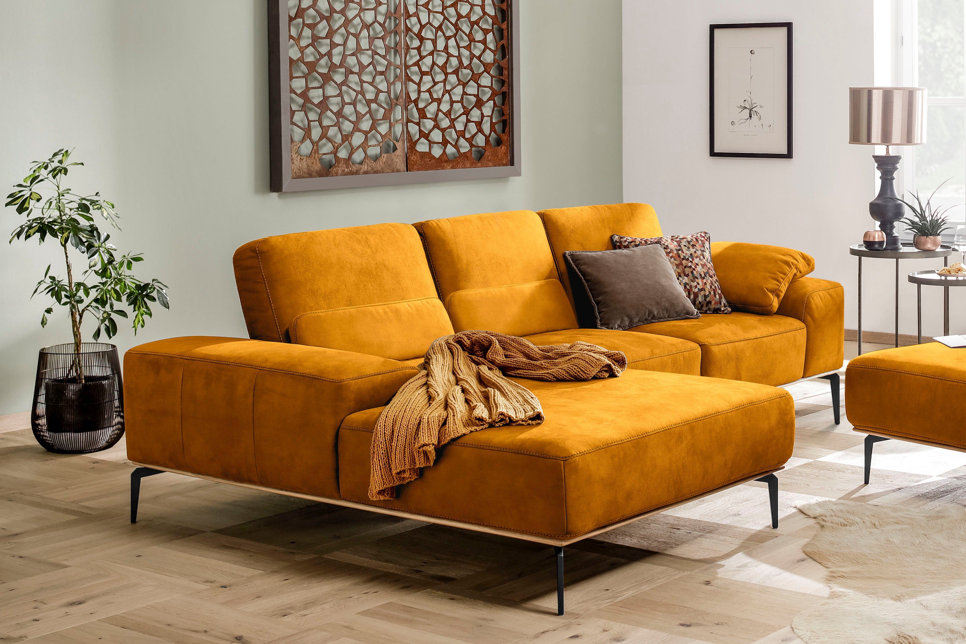W.SCHILLIG Ecksofa run, Designsofa mit tollem günstig online kaufen