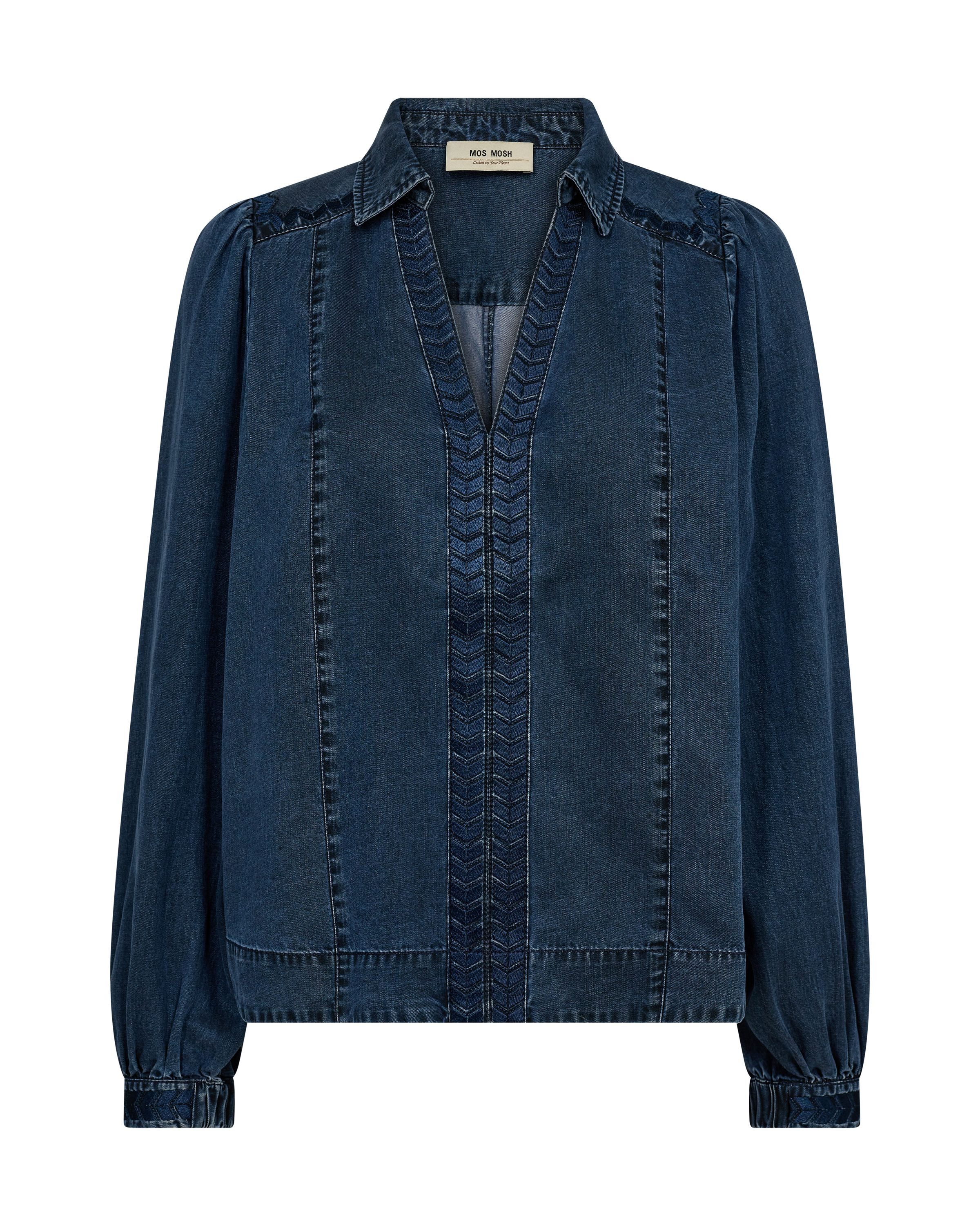 Jeansbluse