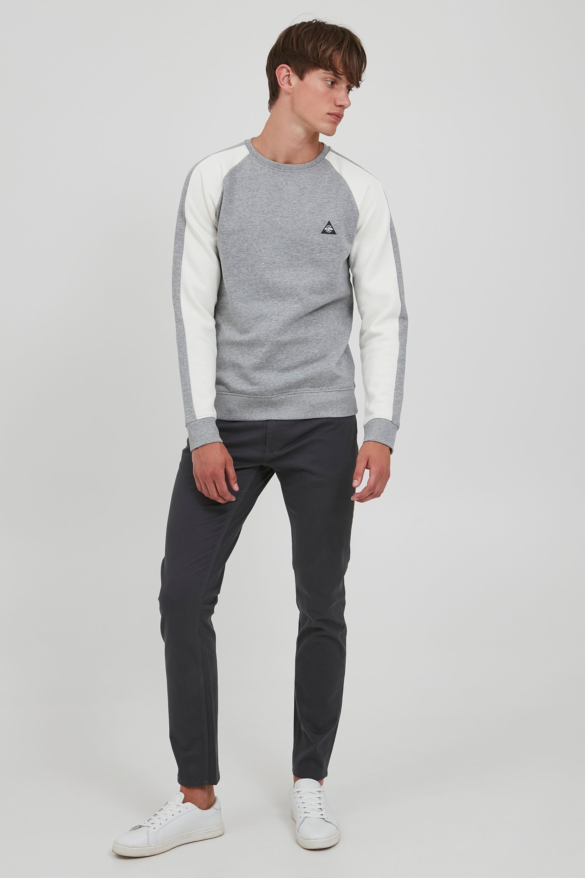 Blend Rundhalspullover BHNeville Sweatshirt mit Rundhalsausschnitt
