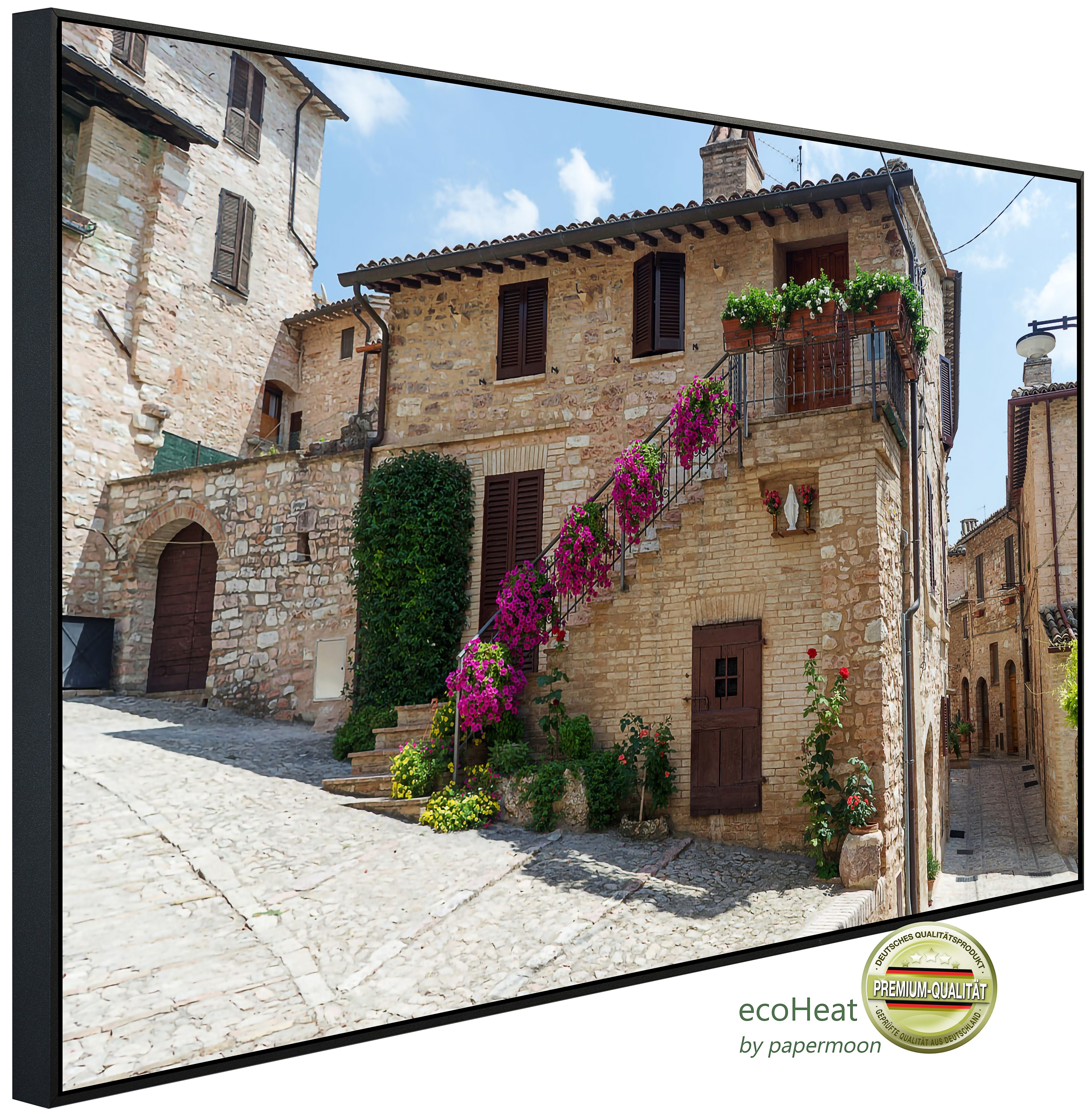 Papermoon Infrarotheizung INFRAROT-BILD-HEIZUNG, Altes haus, TÜV-Rheinland/GS zertifiziert, angenehme Strahlungswärme