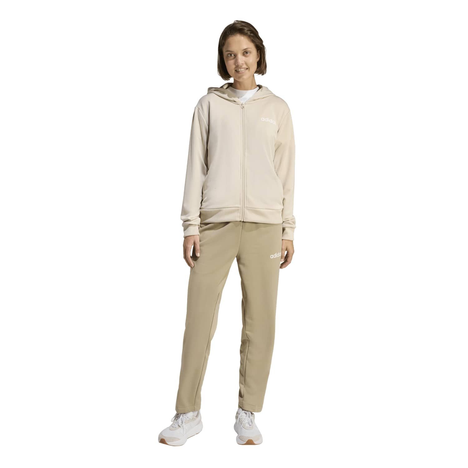 adidas Performance Essentials Linear beige/khakigrün Damen