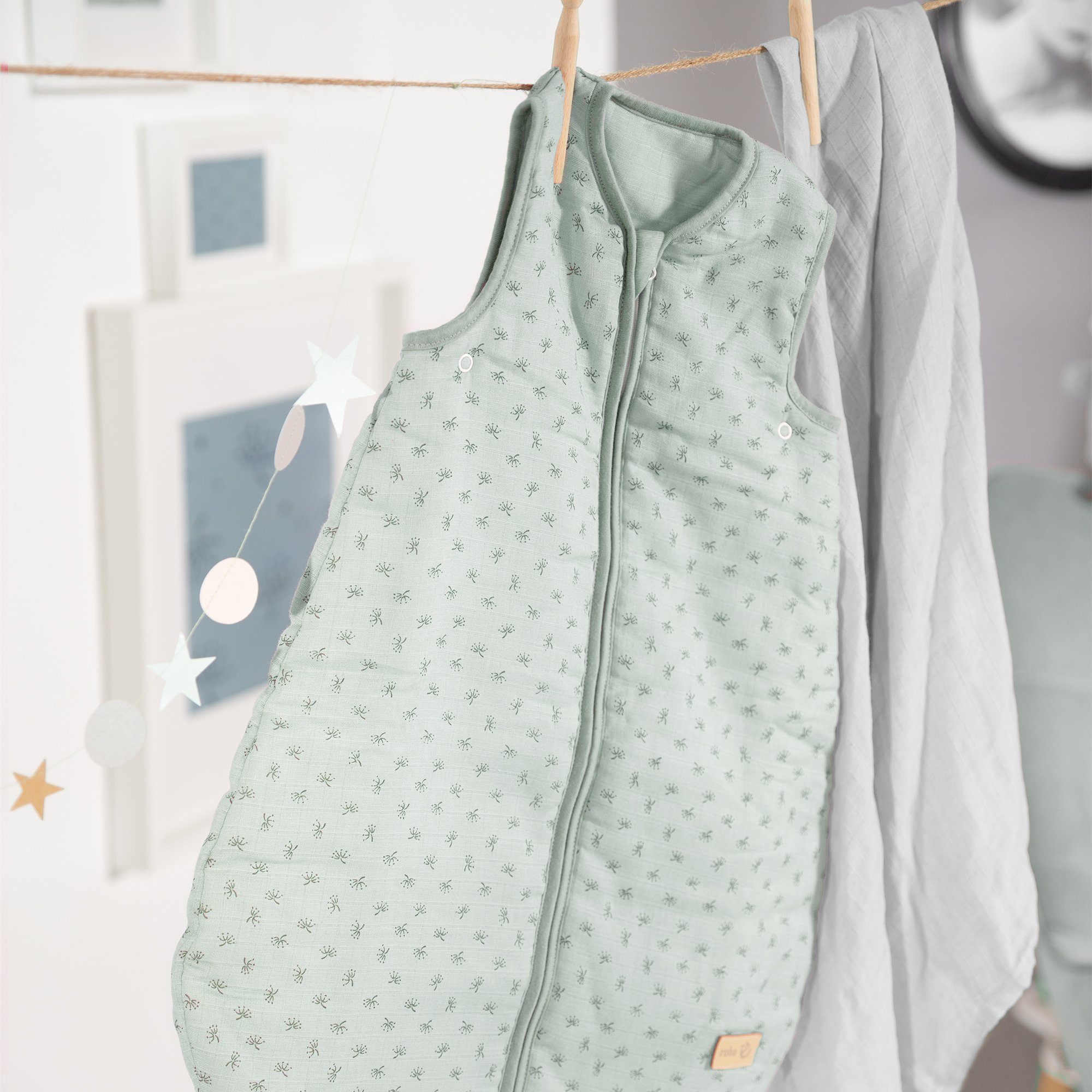 roba® Babyschlafsack Planet, green Größen verschiedene Lil Farben frosty und