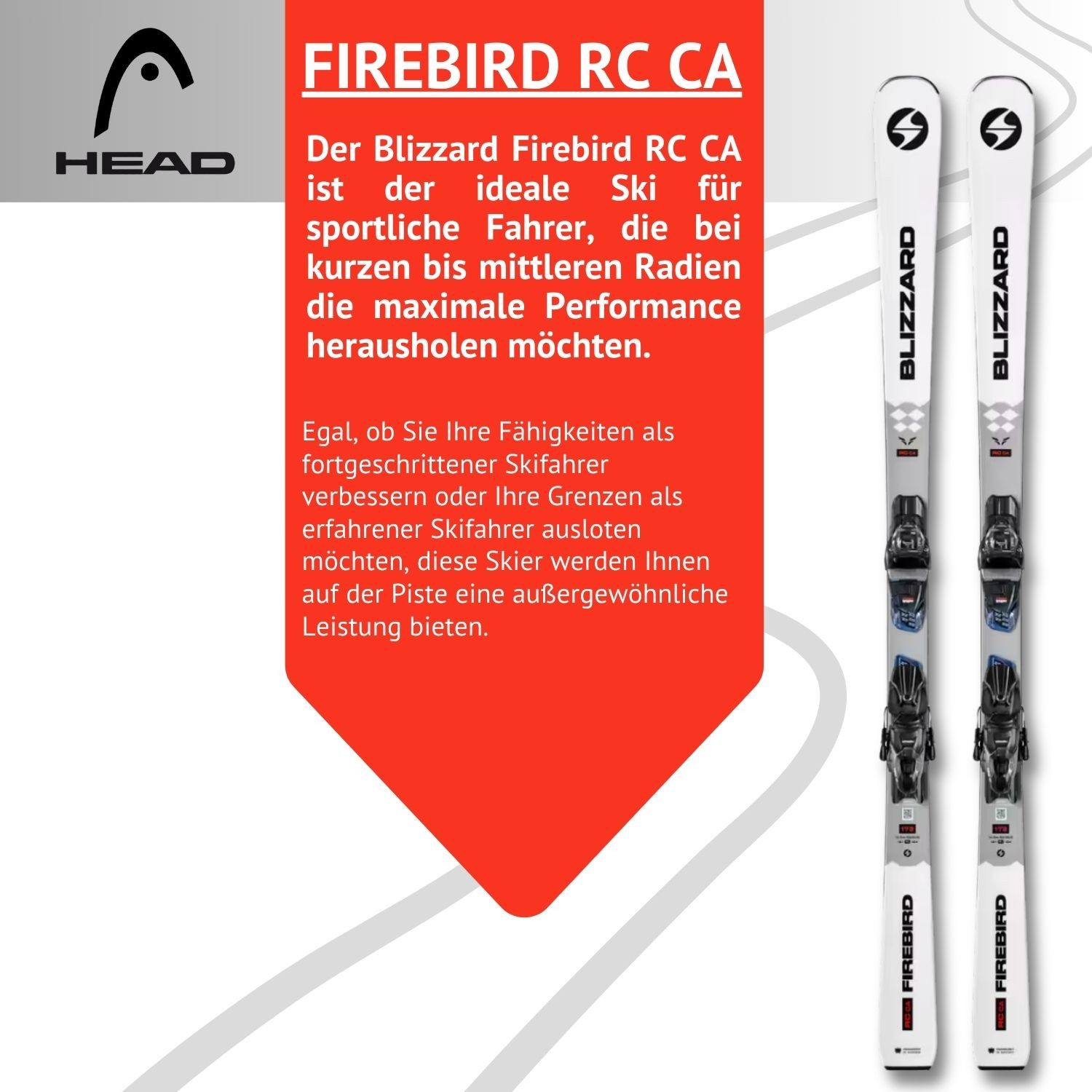 BLIZZARD Ski, Blizzard Firebird RC CA Full Camber 160cm + Bindung TPC 10 Z3-10