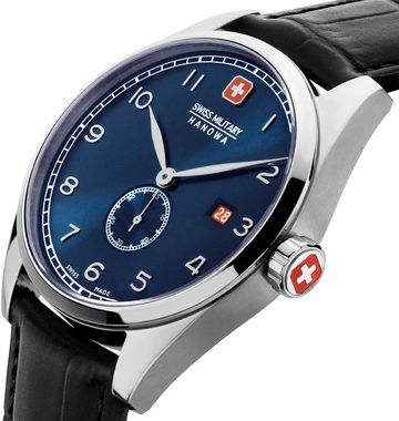 Swiss Military Hanowa Quarzuhr LYNX, SMWGB0000701, Armbanduhr, Herrenuhr, Schweizer Uhr, Swiss Made, Datum, Saphirglas