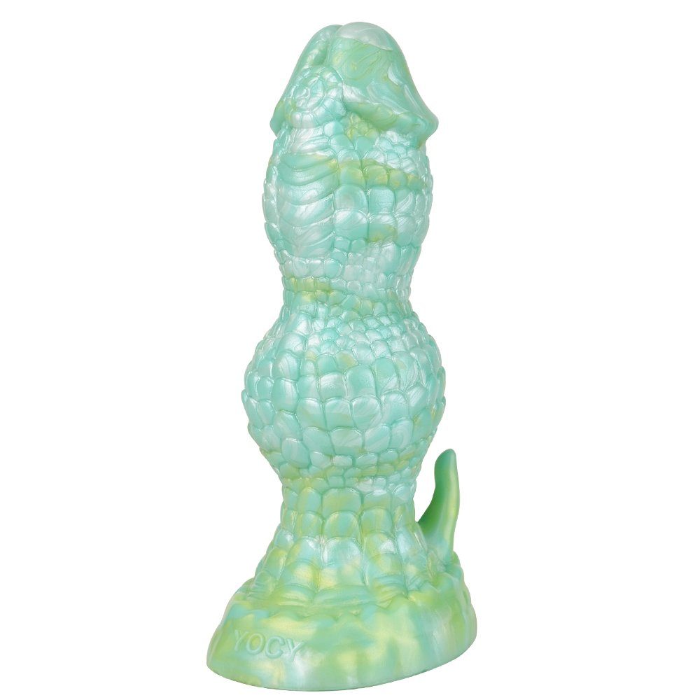 Bad Dragon Dildo Copalord, Drachenschuppen-Textur Azure Dragon