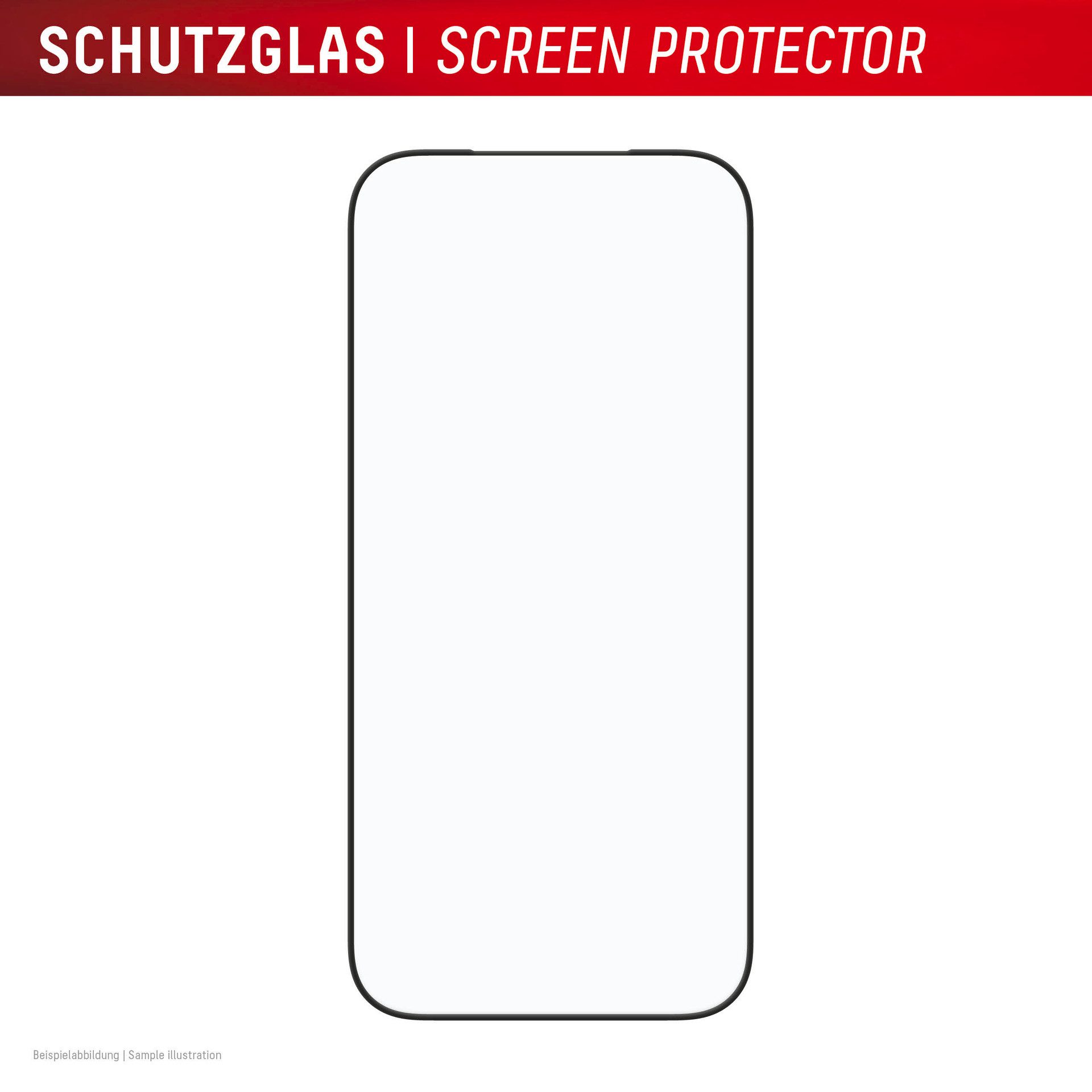 Displex Displayschutzglas Premium Glass Screen Protector mit EASY-ON MountMaster für Apple iPhone 17 Pro, Displayschutzfolie, Schutzfolie, Bildschirmschutz, kratz- & stoßfest