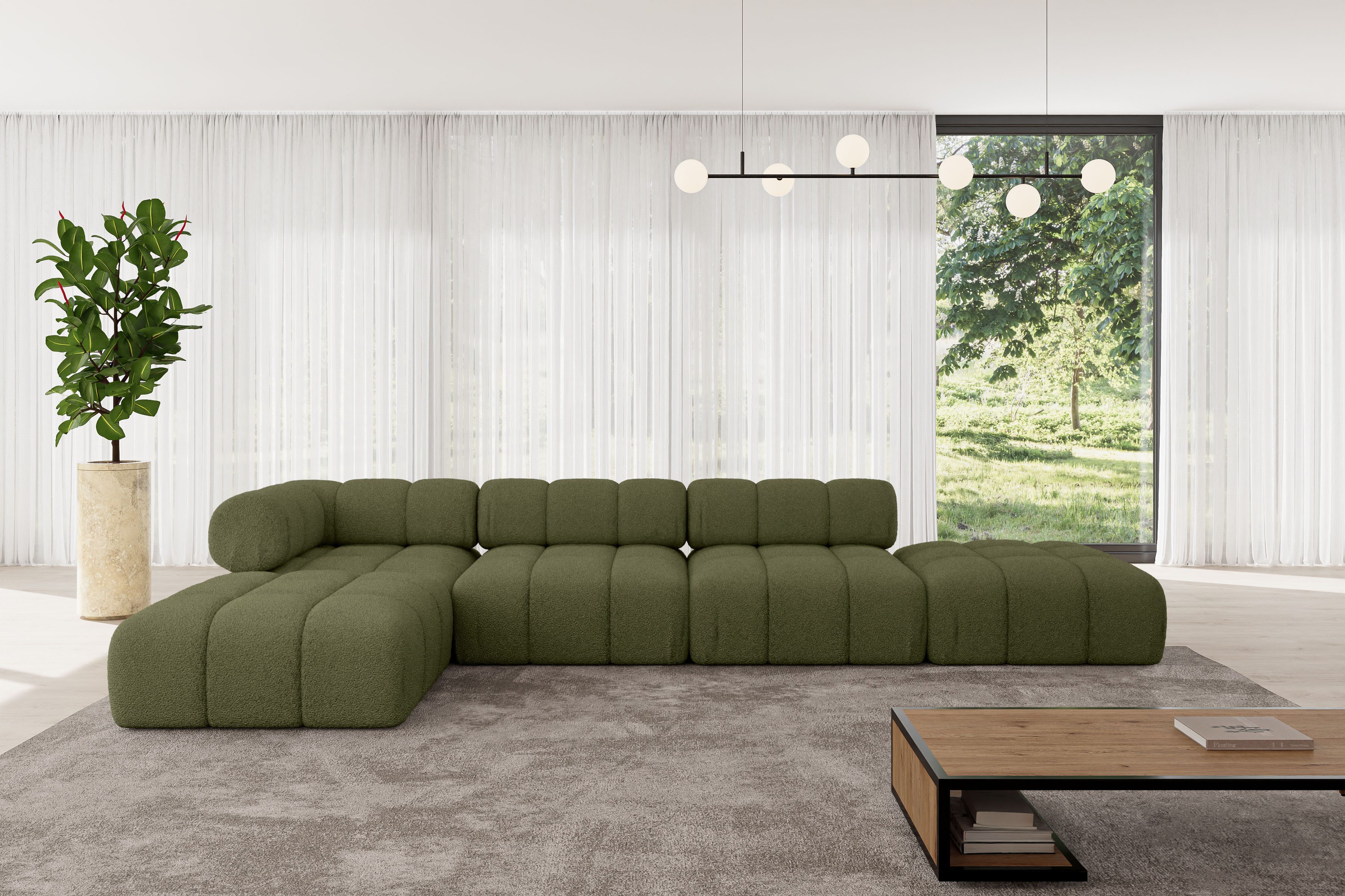 ALTDECOR Ecksofa Kerru-L2, Sofa Praktische Bequeme günstig online kaufen
