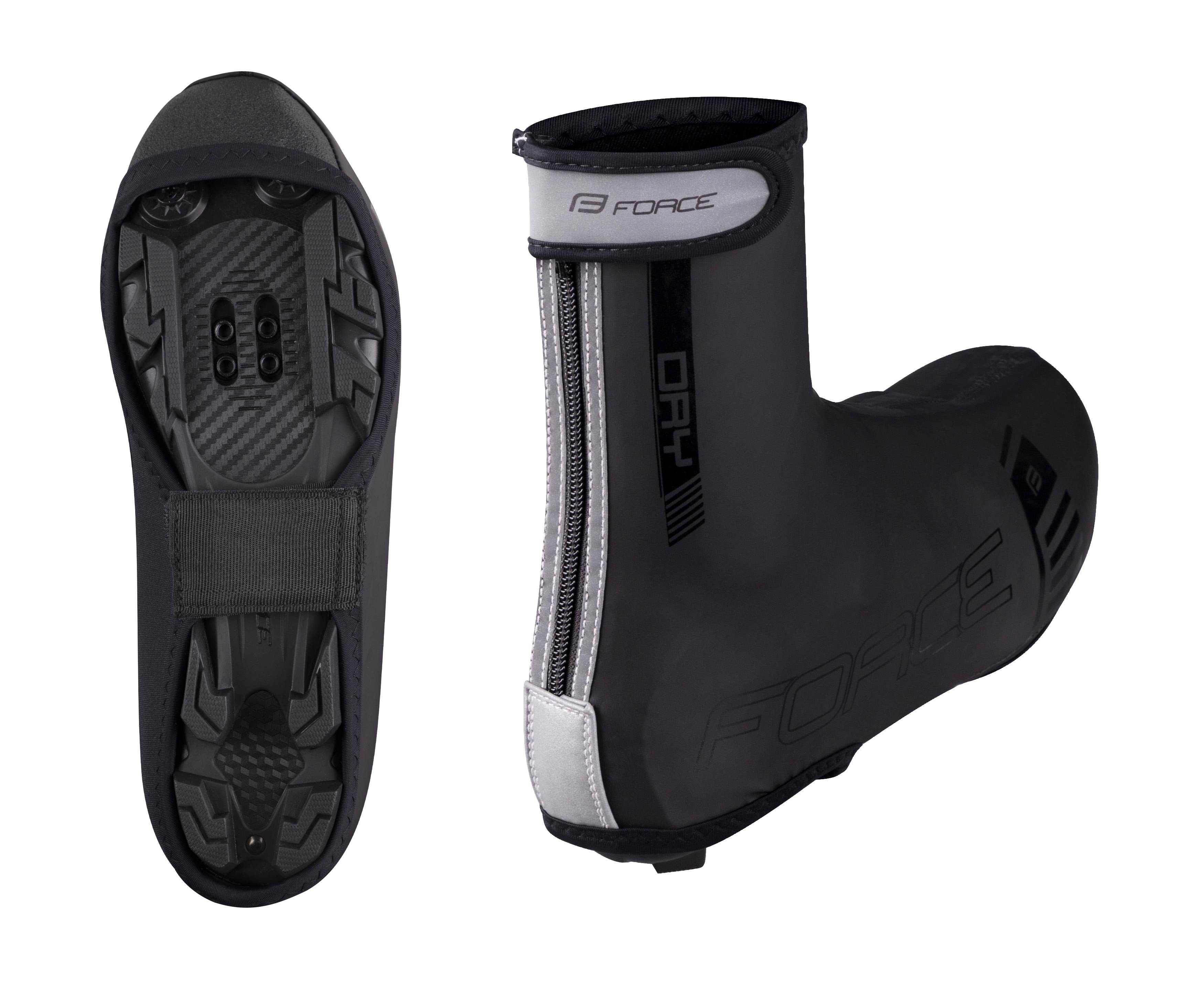FORCE Fahrrad-Überschuh Schuhüberzug MTB FORCE PU DRY, Warm, Wind - und Wasserdicht %%%