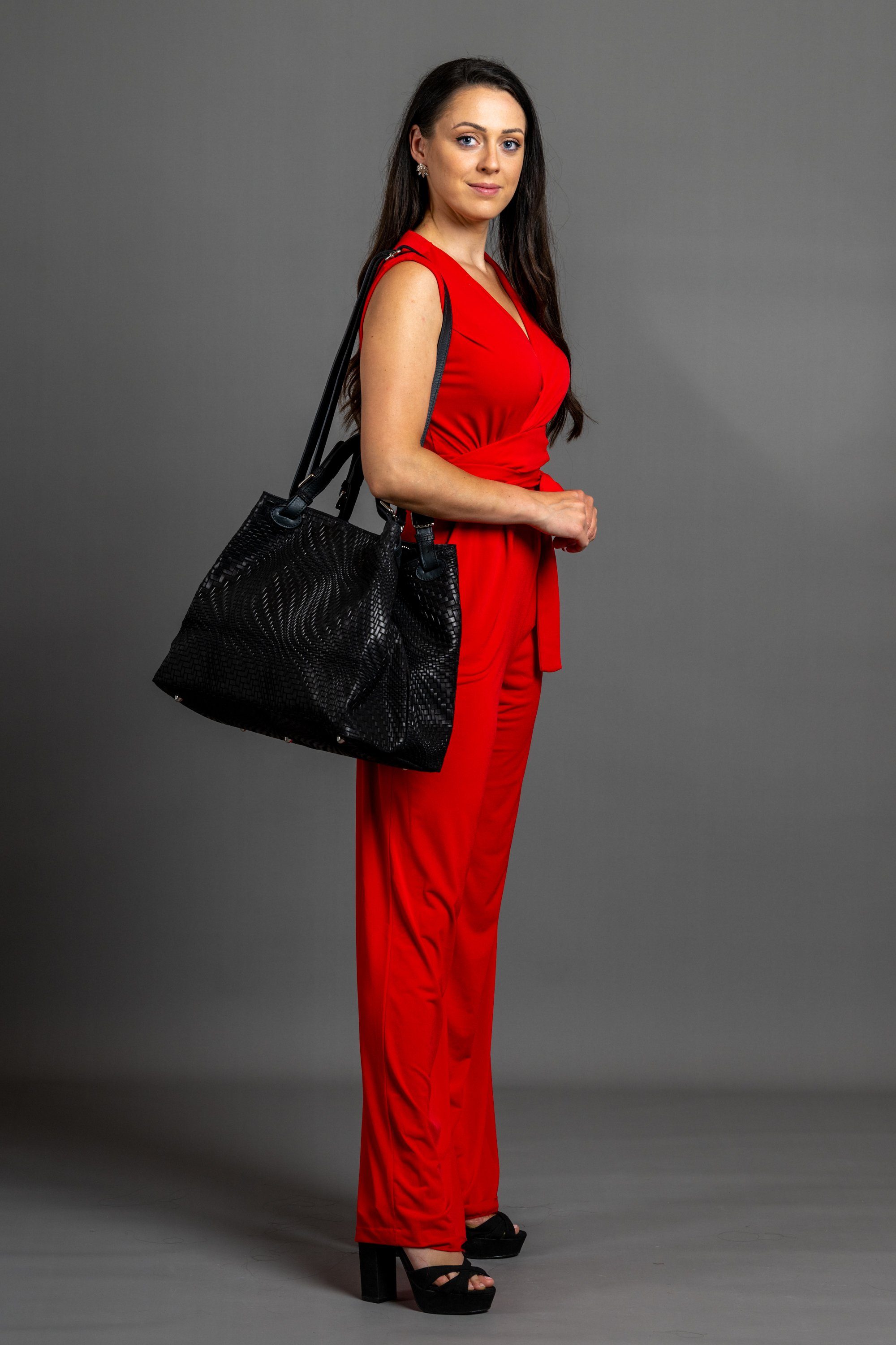 COLLEZIONE ALESSANDRO Schultertasche Square, in modischer Flechtoptik günstig online kaufen