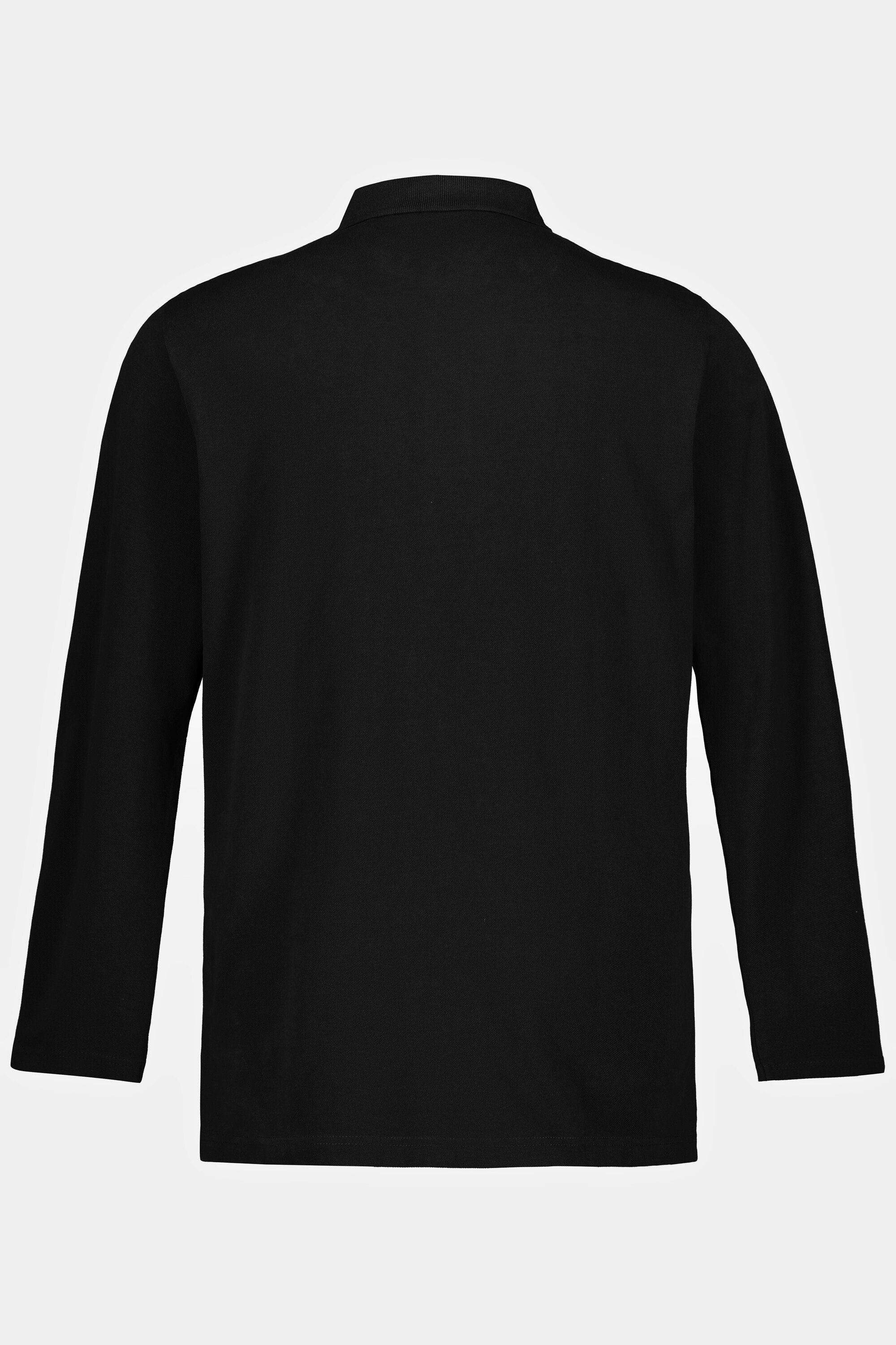 bis Poloshirt Piqué XL 8 schwarz Basic JP1880 Langarm Poloshirt