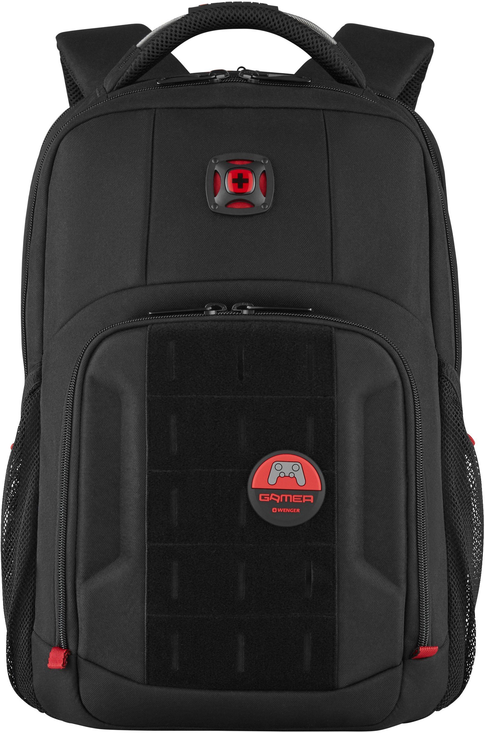 für PlayerMode Gaming-Laptop-Rucksack Zoll, bis 15,6 schwarz, 15,6 Laptops Zoll Wenger Laptoprucksack