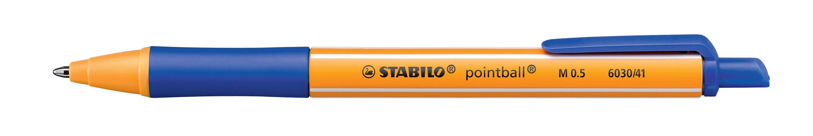 STABILO Organisationsmappe 6030/41 Kugelschreiber pointball® Druckmechanik 0,5 mm blau