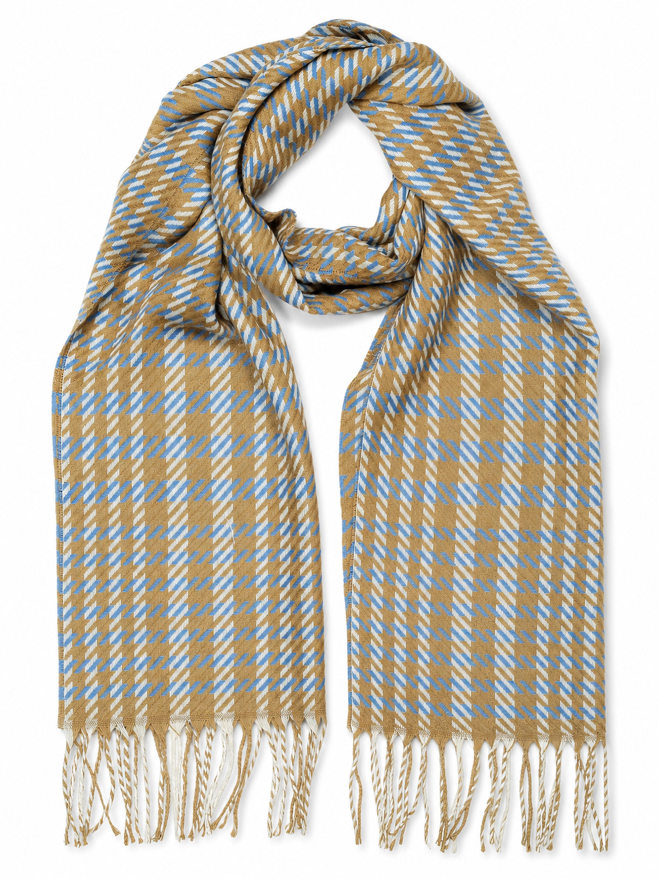 COLLEZIONE ALESSANDRO Wollschal Inverno, (1-St), Made in Italy, mit modernem Karo