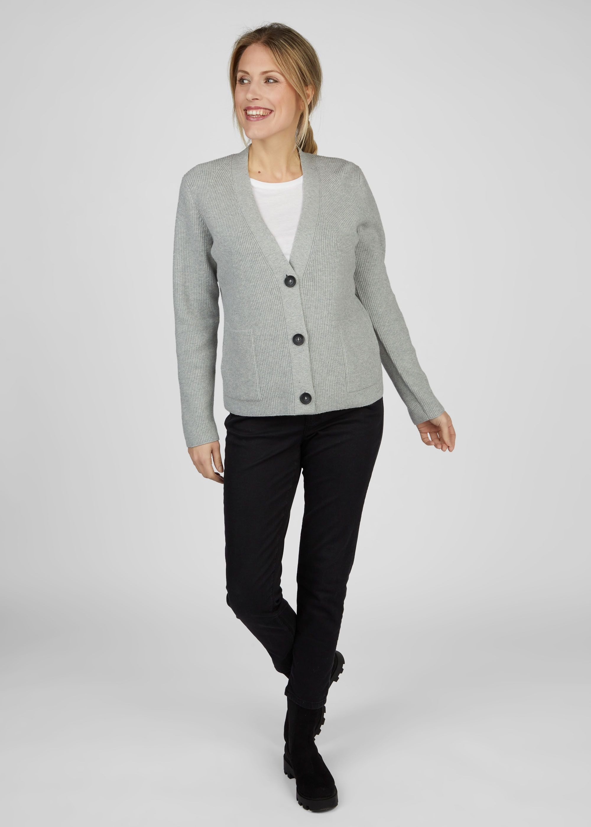 Rabe Strickjacke