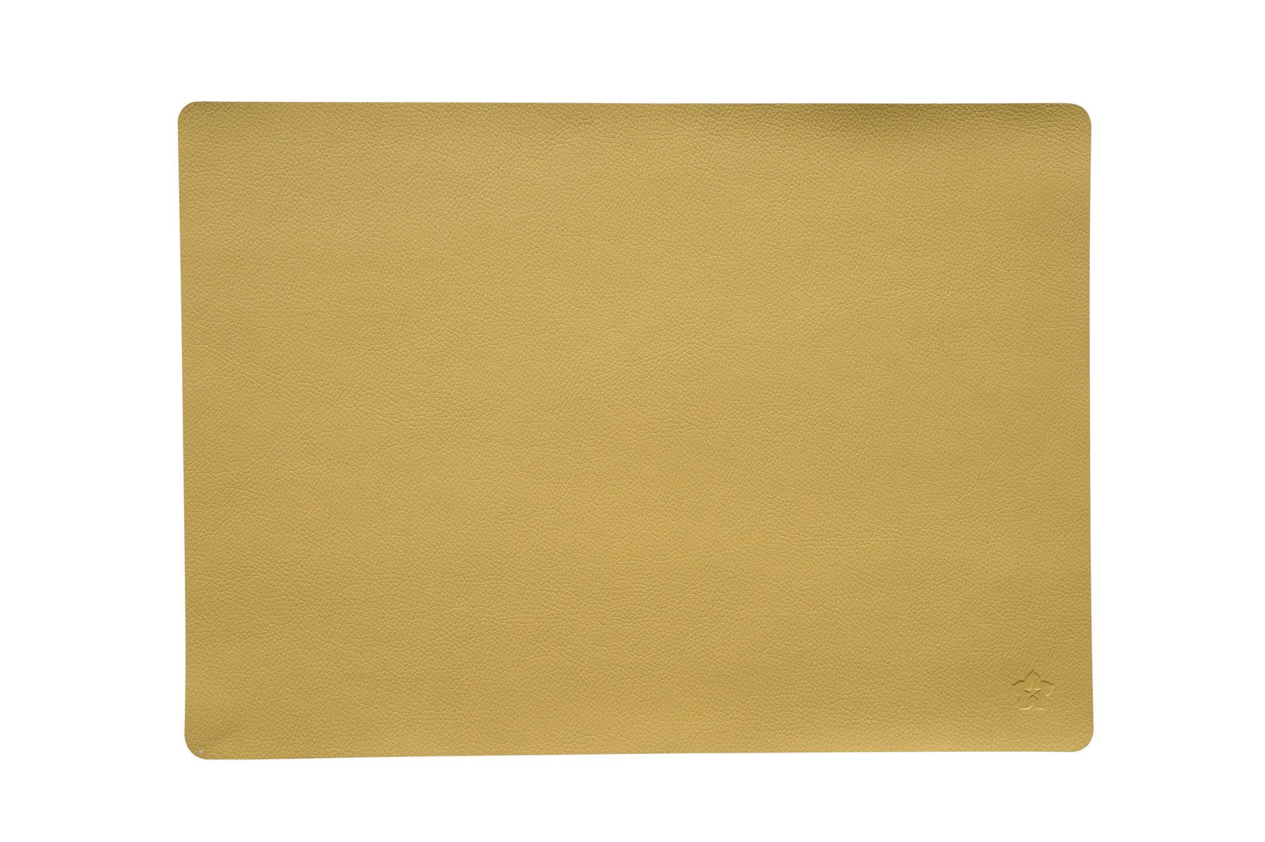 PICHLER Platzset Tischset 12er Set Jazz Rechteck 033/046 strohgelb, (Spar-Set, 12-St., 12 Platzdecken), Platzset Tischset Esszimmer Küche