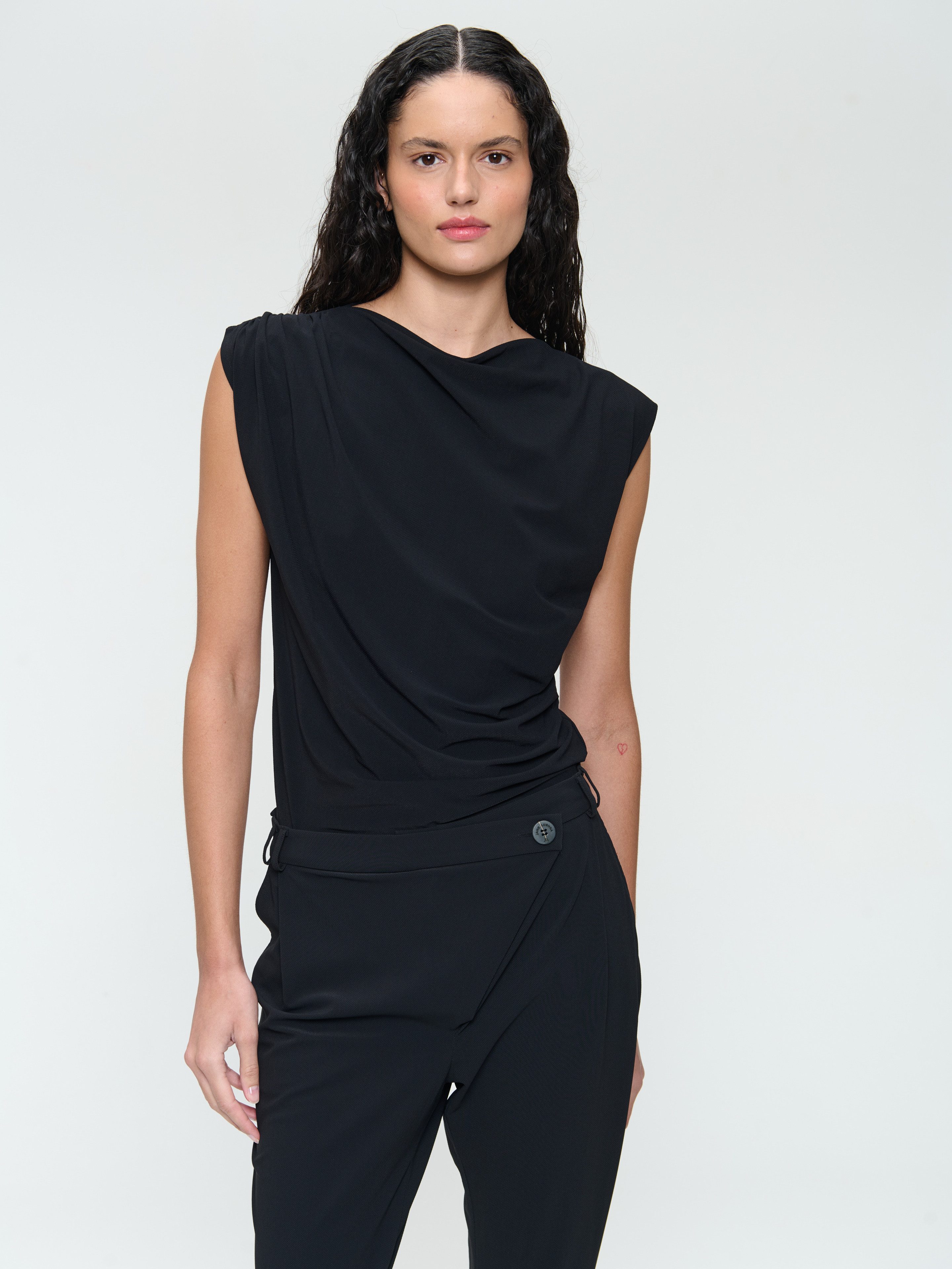 JANE LUSHKA T-Shirt Nelly strech technical jersey top