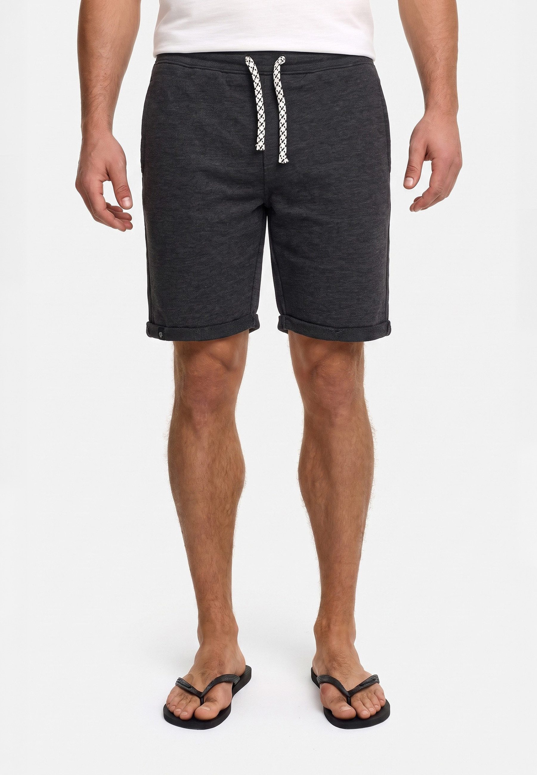 INDICODE Sweatshorts Herren Aldrich Sweat Shorts Herrenshorts elastischer Bund mit Kordelzug
