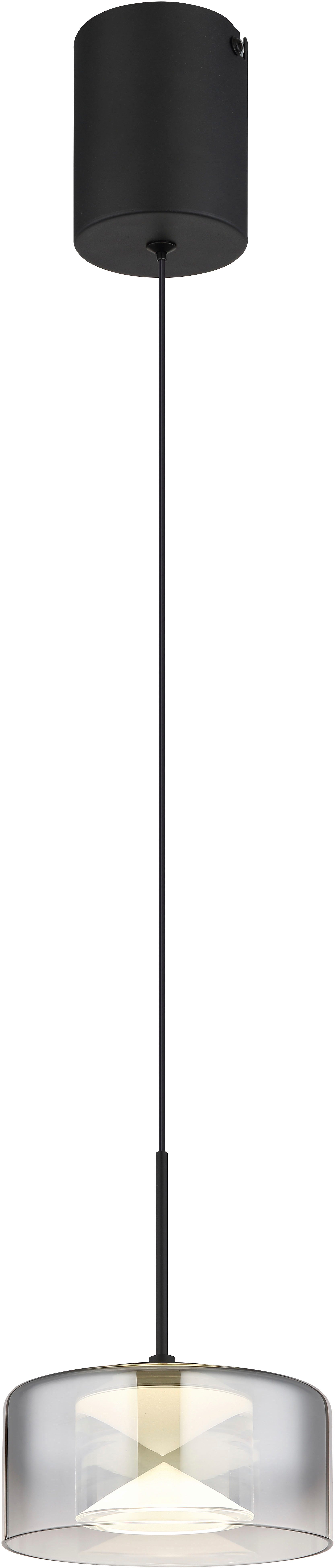 GLOBO LIGHTING Hängeleuchte BELINDA, LED fest integriert, Warmweiß, Hängelampe Esszimmer-Leuchte Esstischleuchte Wohnzimmer