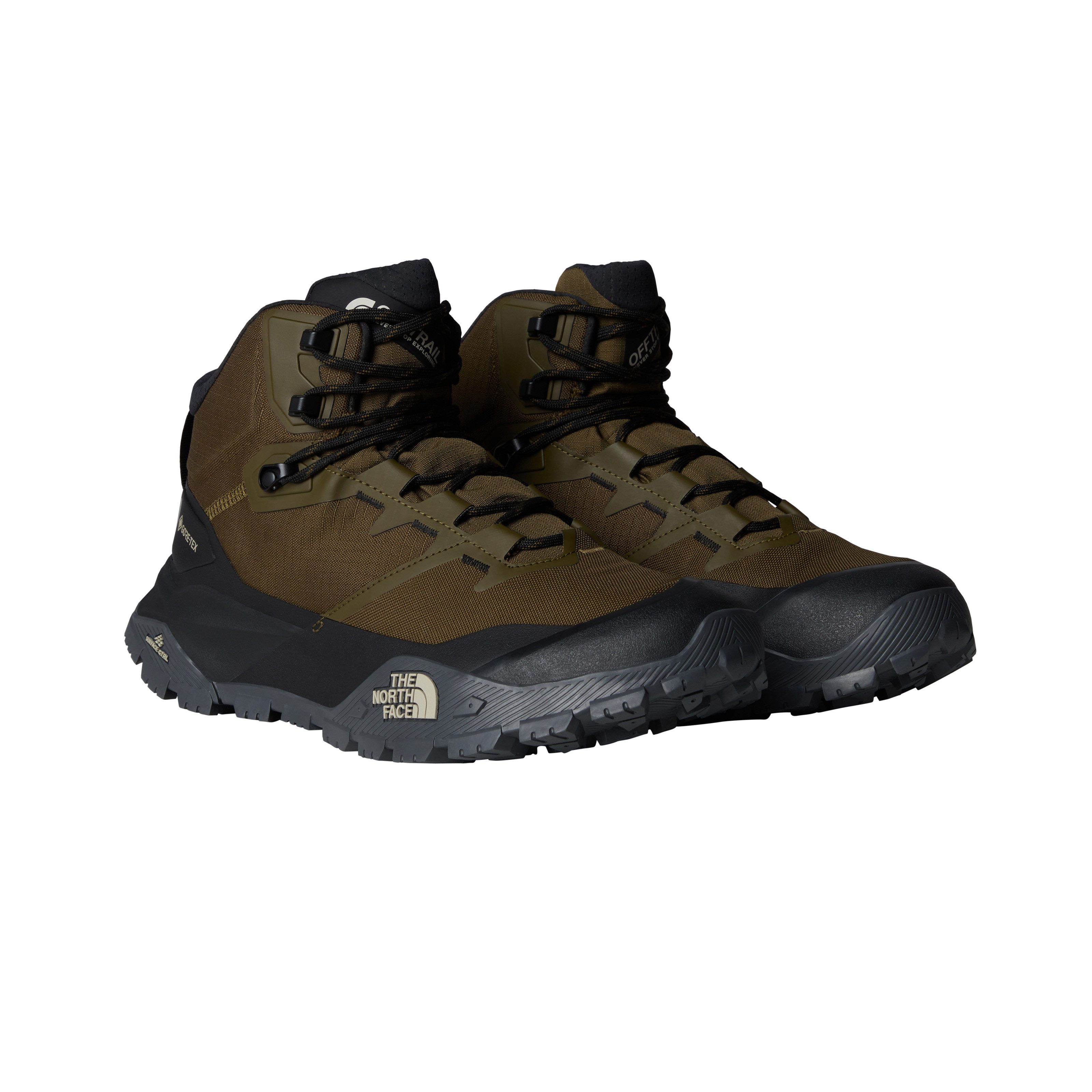 The North Face M OFFTRAIL HIKE MID GORE-TEX Wanderschuh wasserdicht und zuverlässiger Grip auf jedem Untergrund