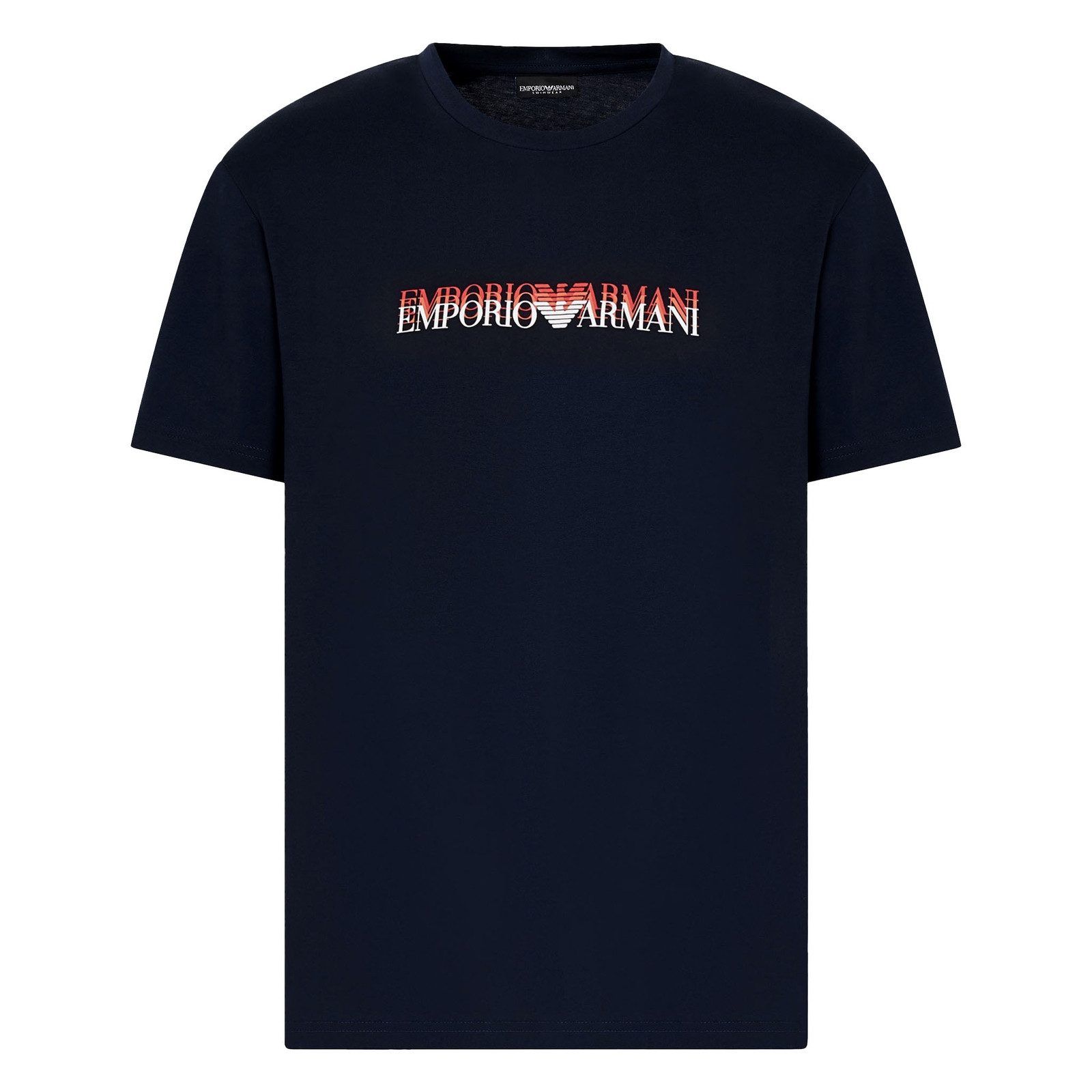 Emporio Armani T-Shirt T-Shirt Beachwear mit Print günstig online kaufen