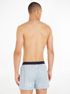 Tommy Hilfiger Underwear Boxershorts WOVEN BOXER PRINT mit Logo-Elastikbund