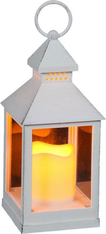 Home affaire Kerzenlaterne, inkl. LED Kerze, Höhe 24 cm