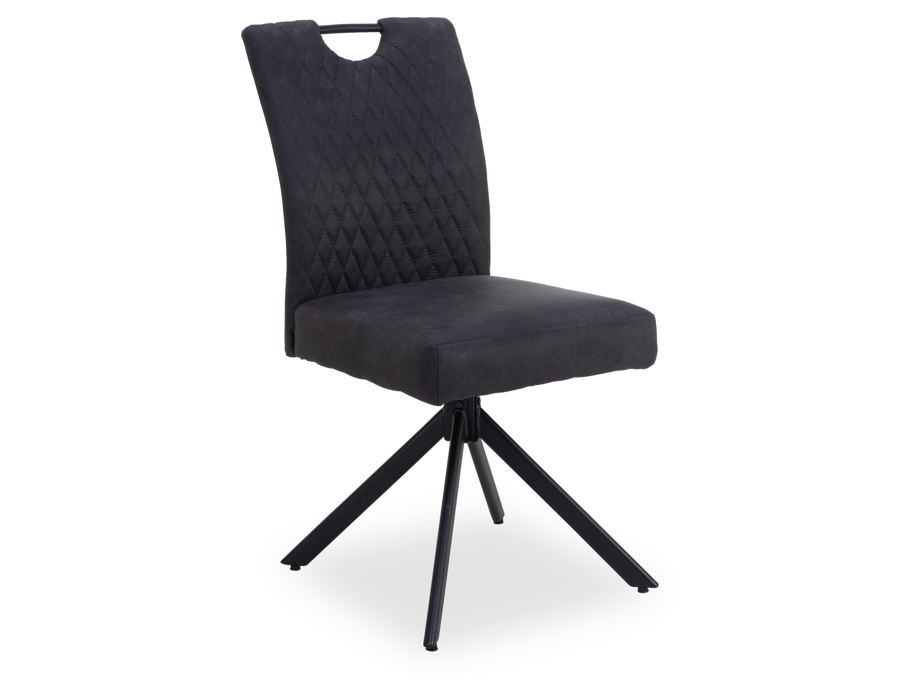 SANSIBAR LIVING Esszimmerstuhl Polsterstuhl SANSIBAR MARIELYS BHT 45x96x58 cm grau Esszimmerstuhl
