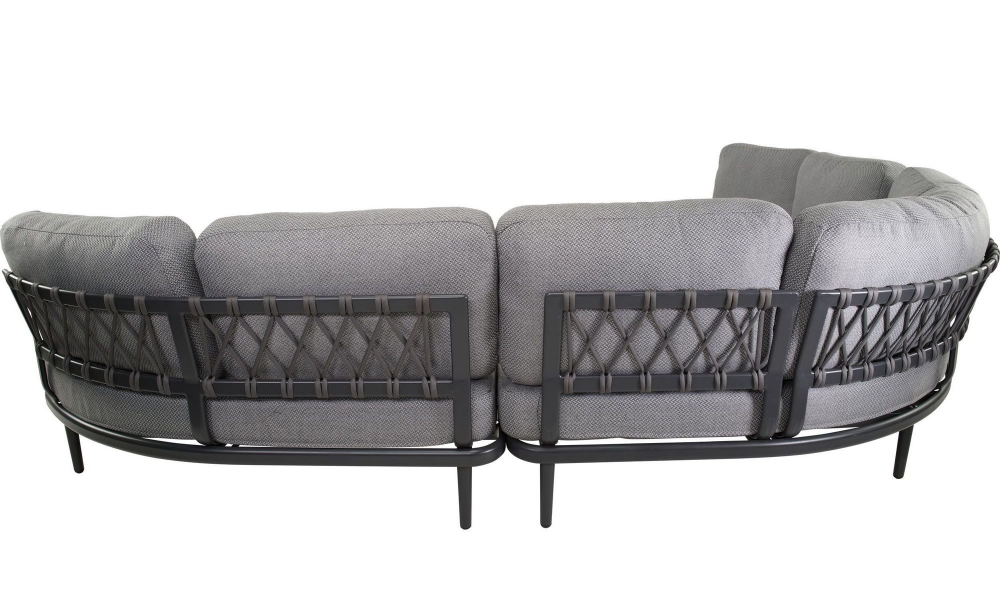 Lesli Living Gartenlounge-Set Lesli Living Eck-Lounge-Set "Durban" 260x325cm halbrund