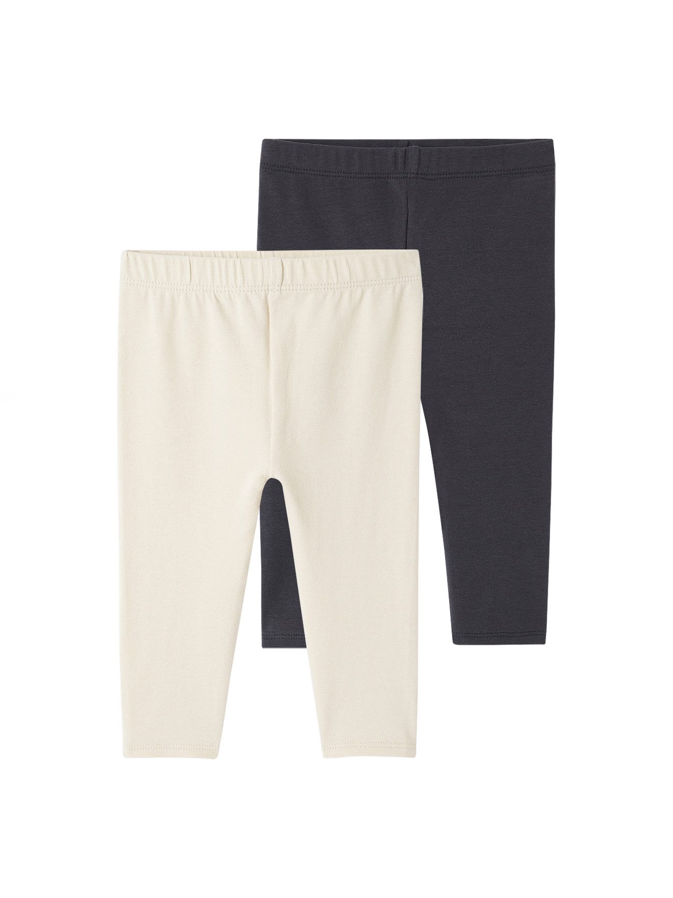 Leggings 2er-Pack Mädchen Baby Leggings BASIC