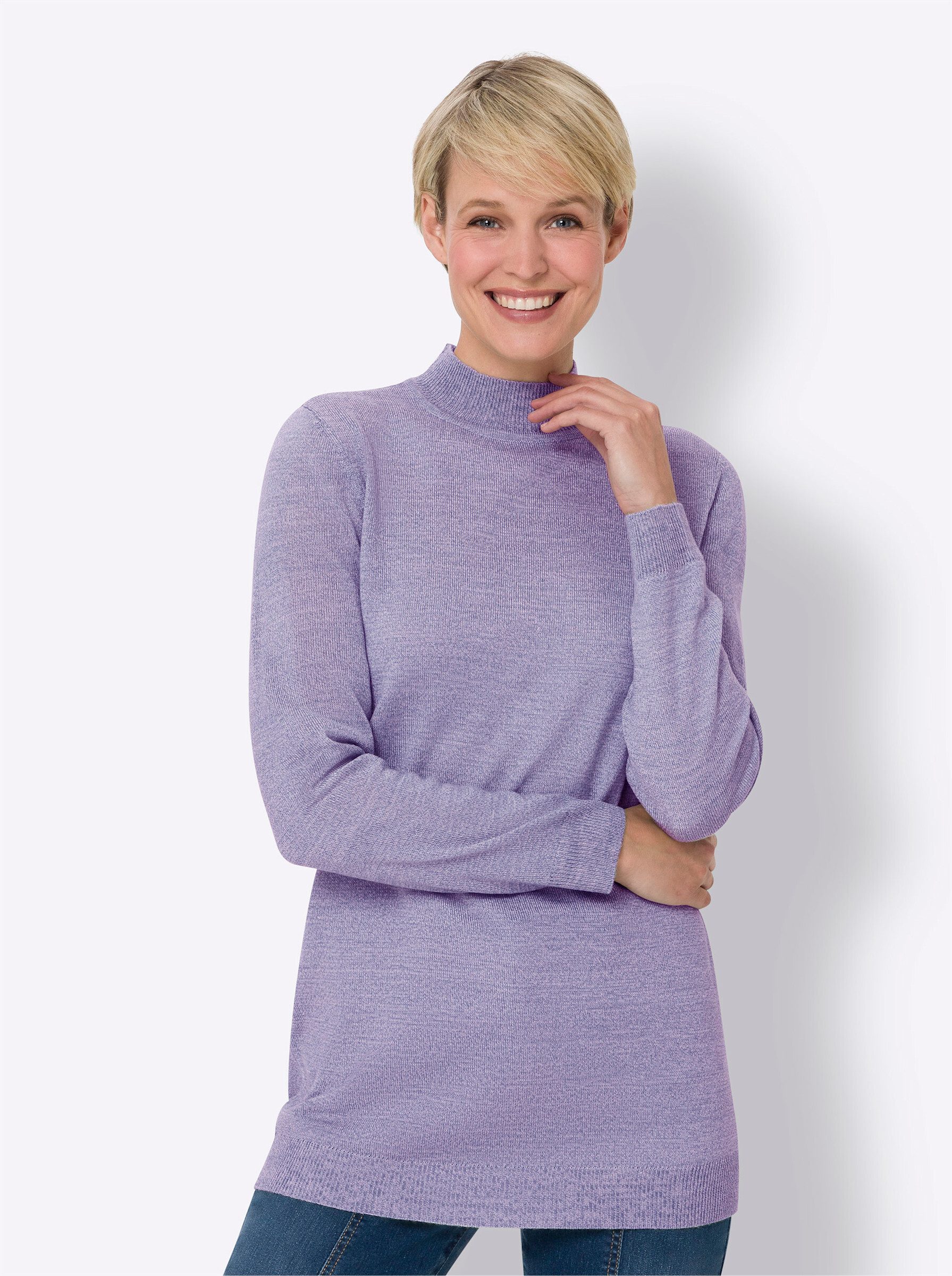 Strickpullover Longpullover