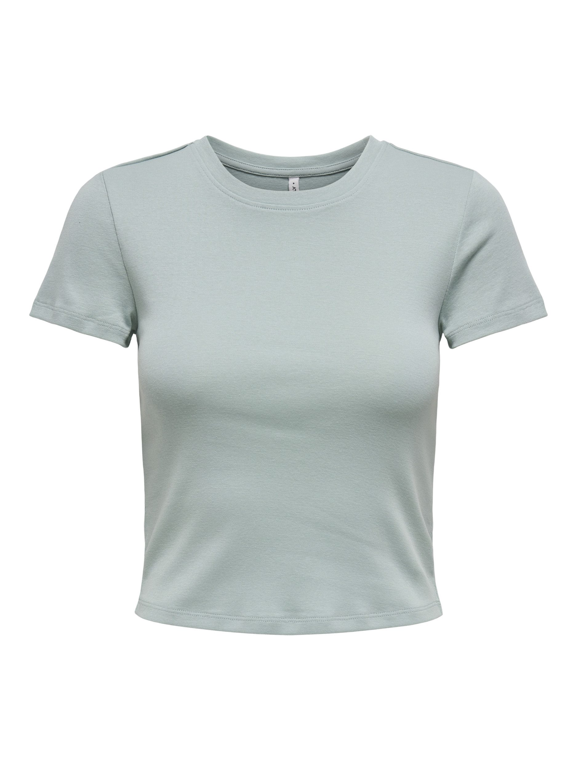 ONLY Tanktop ONLELINA S/S O-NECK SHORT TOP JRS N günstig online kaufen
