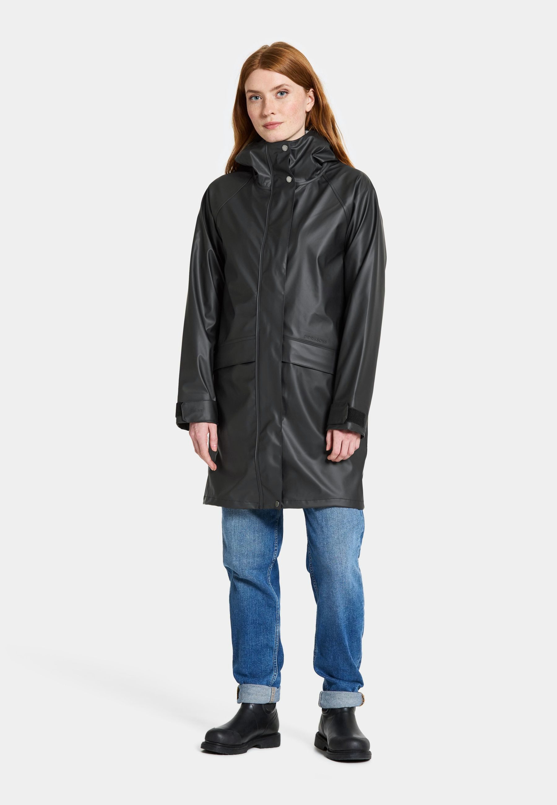 Didriksons Regenmantel Regenmantel Wasserdicht Didriksons Damen Regenjacke ELLY