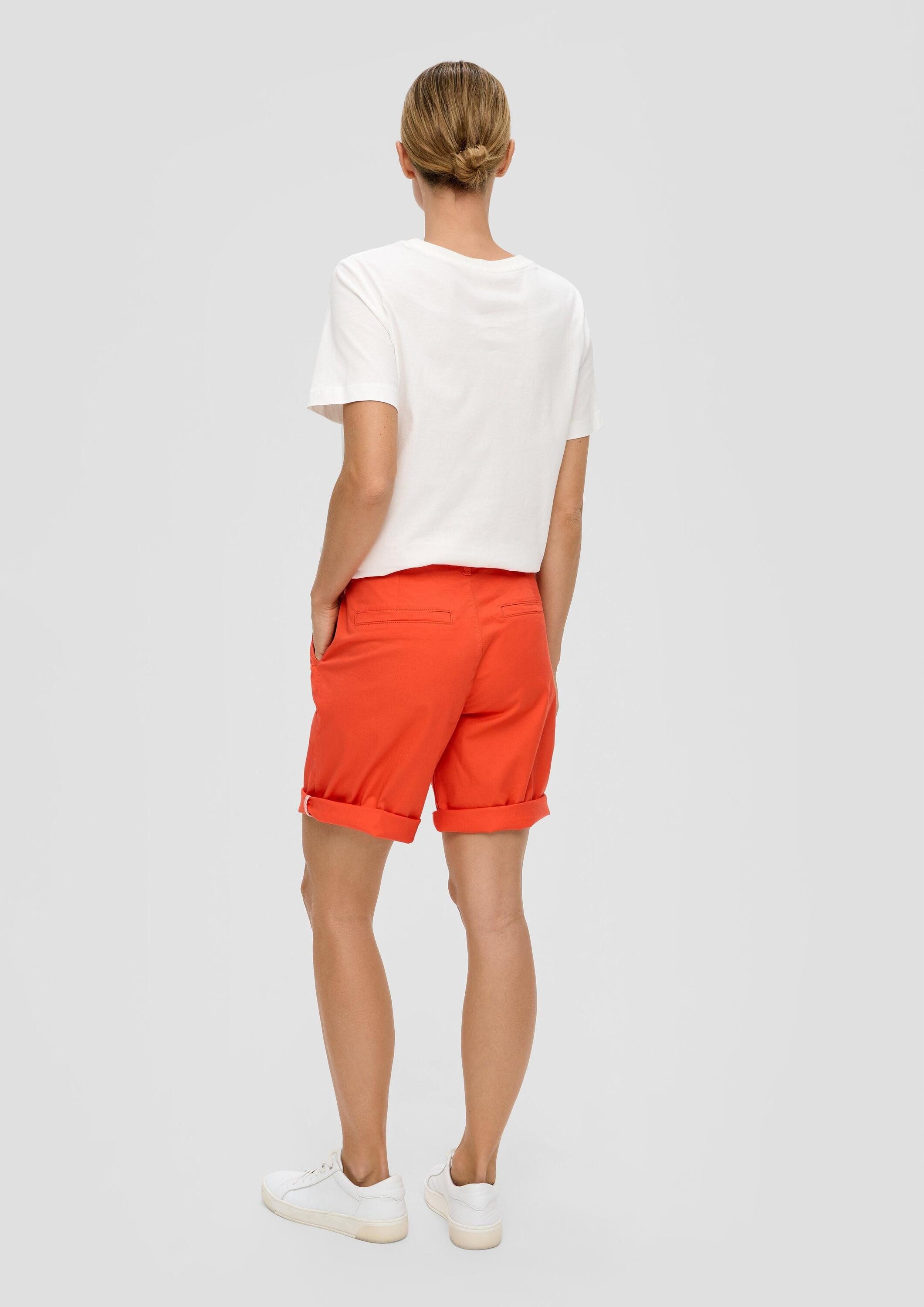 s.Oliver Shorts Hose Regular: Shorts aus Baumwollstretch