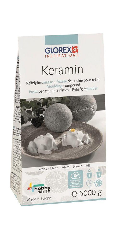 Glorex Modellierwerkzeug Reliefgießmasse Keramin, verschiedene Größen